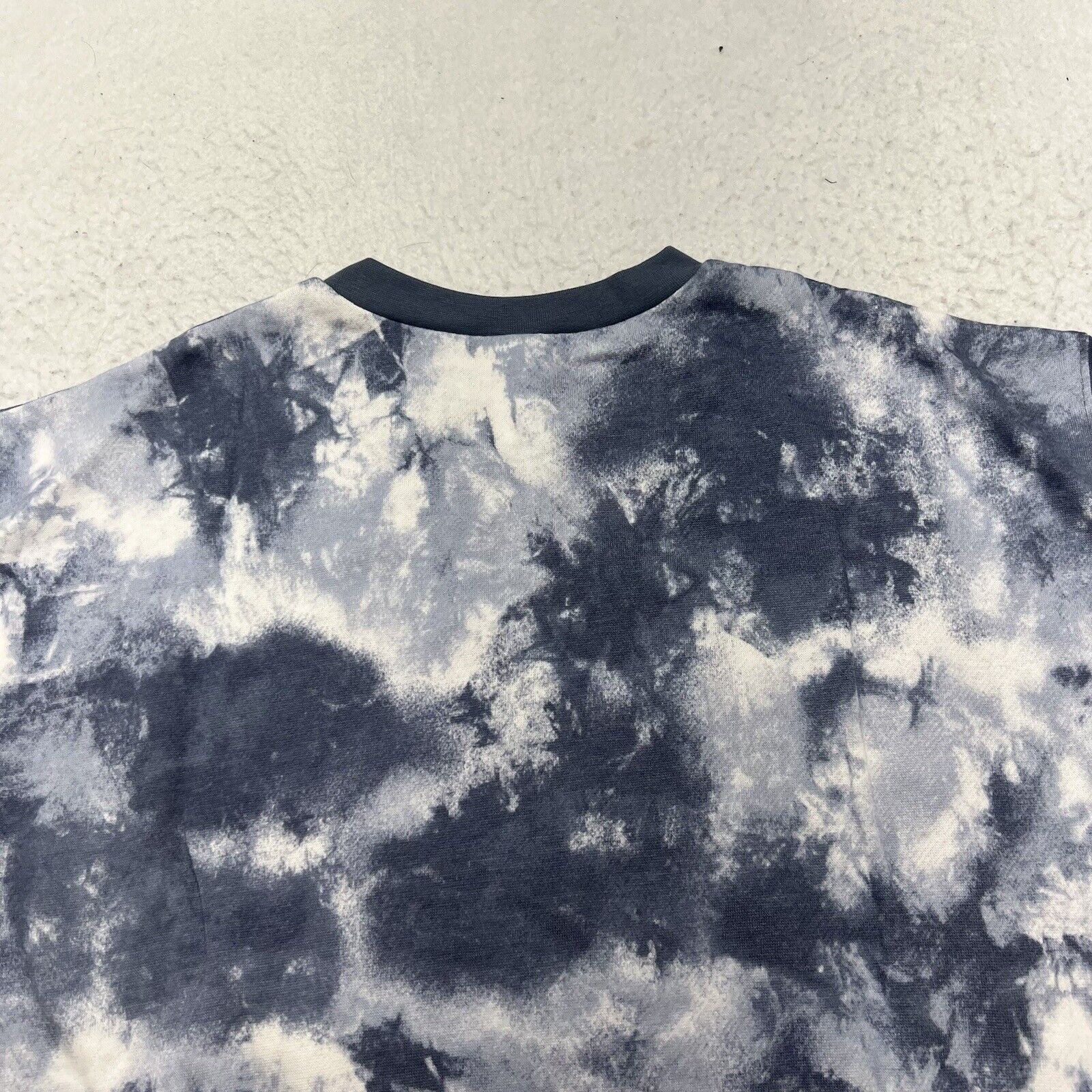 Nordstrom Abound Crewneck Blue Ivory Space Tie Dye Pullover Sweatshirt Size M / US 6-8 / IT 42-44 - 10 Thumbnail