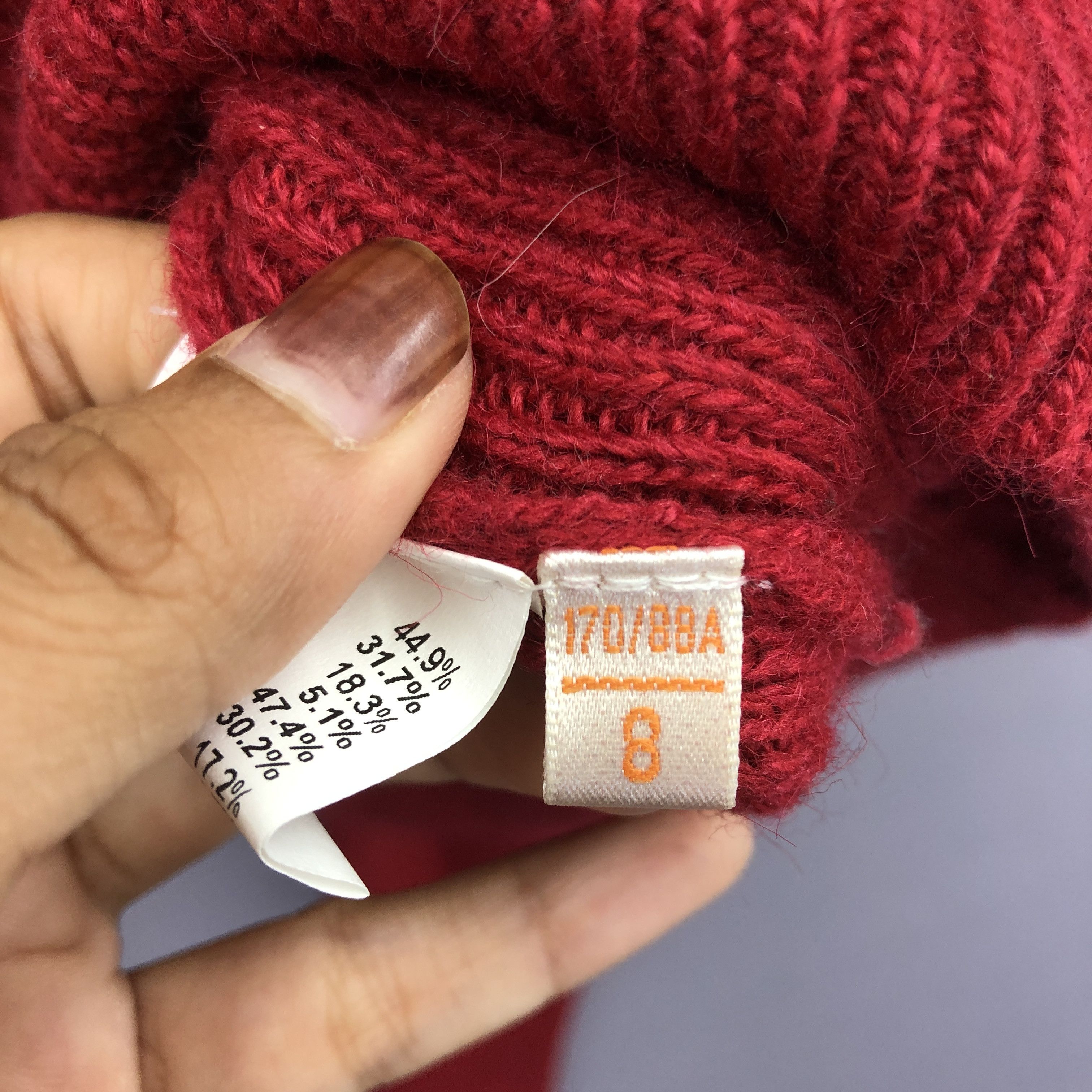 Homespun Knitwear × Vintage Vintage Japanese Tiger Sukajan Knotwear Sweater Sweatshirt Size M / US 6-8 / IT 42-44 - 7 Thumbnail