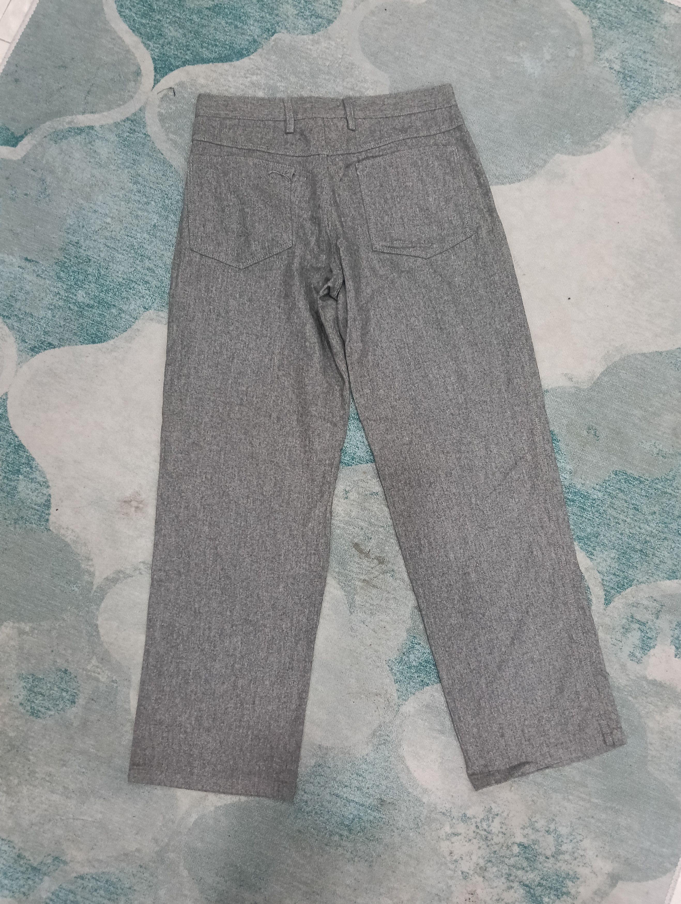 Prada Vintage Prada Wool Relax Pant Size US 30 / EU 46 - 4 Thumbnail