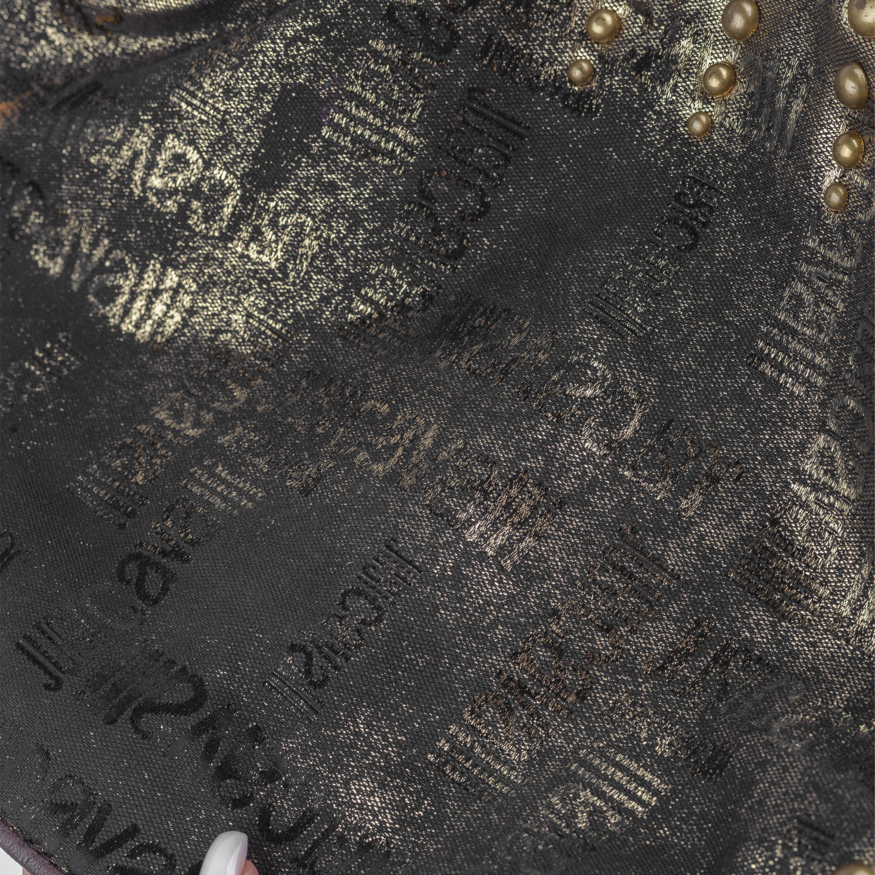 Just Cavalli Just Cavalli Vintage Monogram Black/Gold Shoulder Bag Size ONE SIZE - 6 Thumbnail