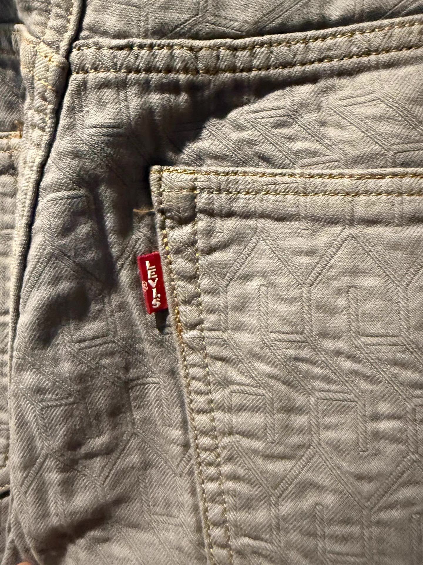 Stussy Stussy embossed plaid jeans Ｑ20 Size US 36 / EU 52 - 2 Thumbnail