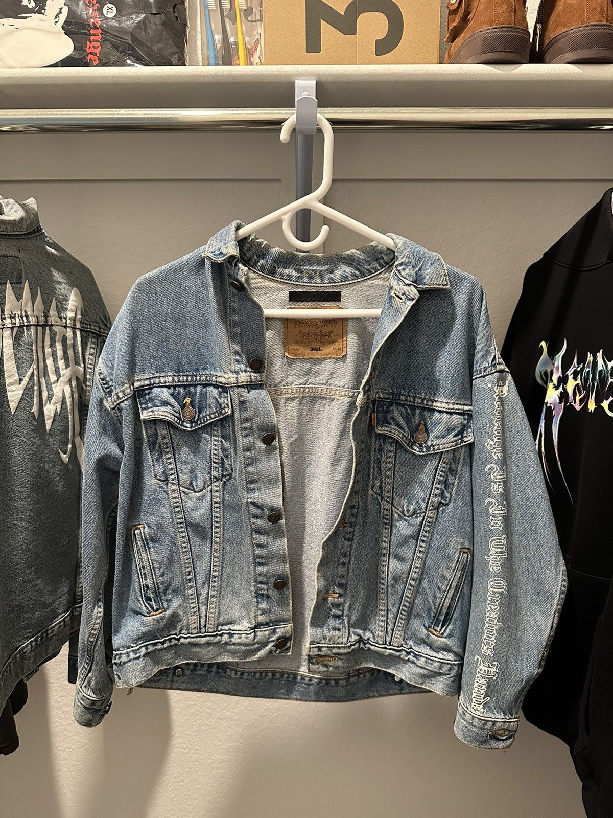 Revenge REVENGE “Levi’s Orange Tab Denim Jacket” ( Small ) Size US XS / EU 42 / 0 - 2 Thumbnail