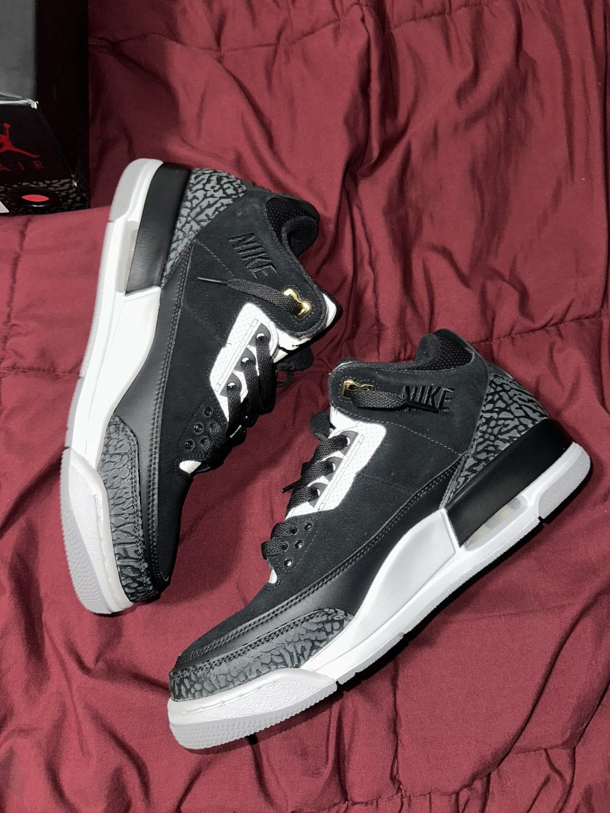 Jordan Brand Tinker Hatfield Jordan 3 SP black cement Size US 10.5 / EU 43-44 - 3 Thumbnail