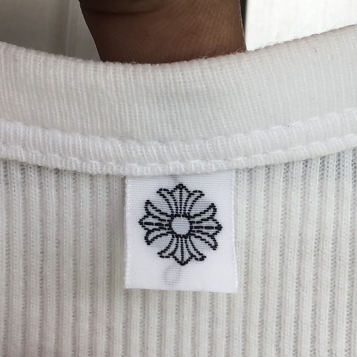 Chrome Hearts Chrome Hearts Discontinued Gunze White Short Sleeve Size US S / EU 44-46 / 1 - 8 Thumbnail