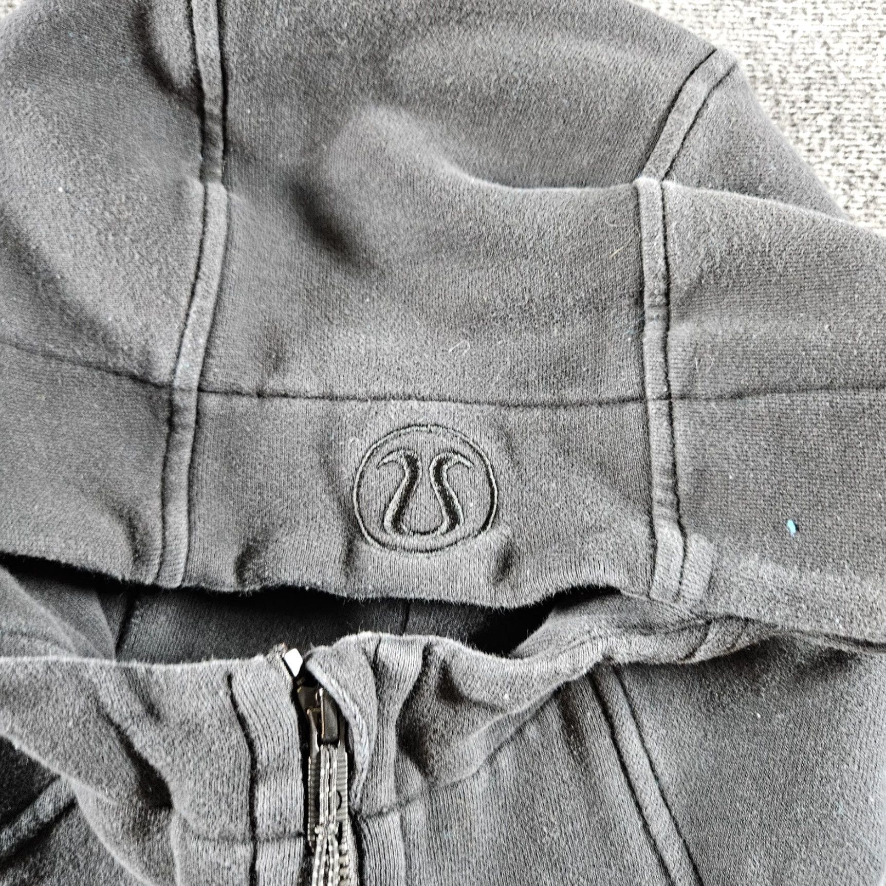 Lululemon Lululemon Scuba Hoodie Womens S/M Gray Full Zip Fleece Logo Thumbholes Size S / US 4 / IT 40 - 5 Thumbnail