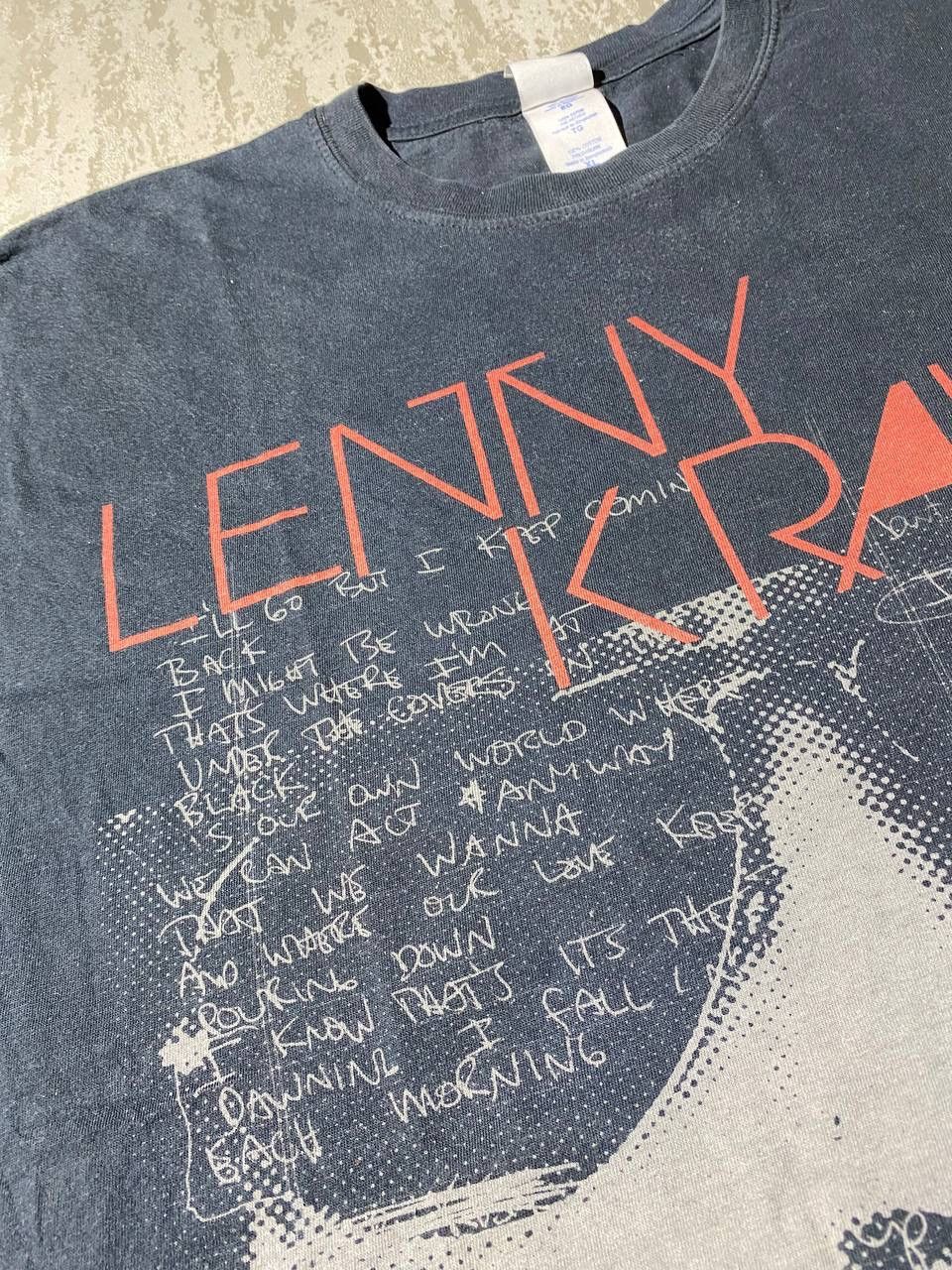 Band Tees × Vintage Vintage Lenny Kravitz Europa America tour Band Tees XL Size US XL / EU 56 / 4 - 5 Thumbnail
