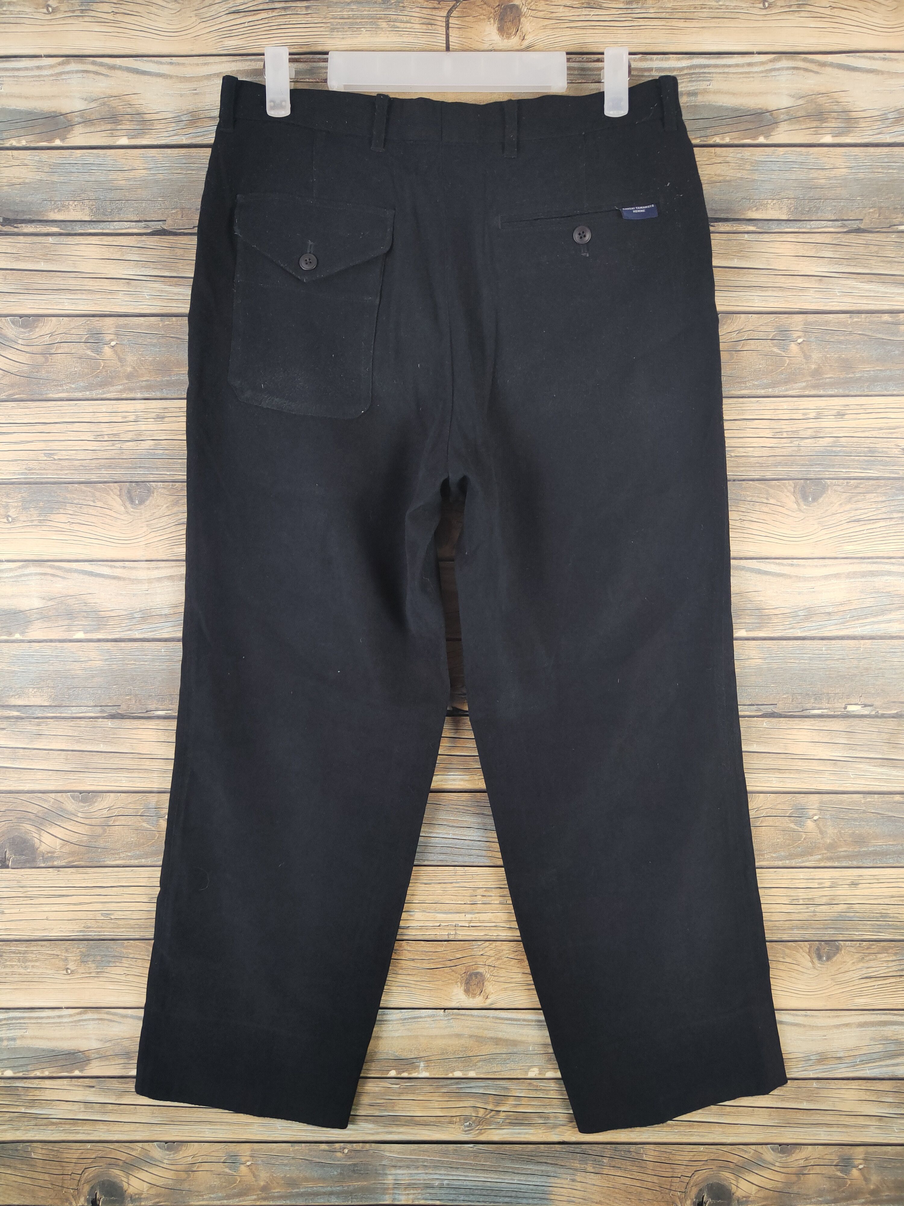 Kansai Yamamoto DL Kansai Yamamoto Homme Black japan Pants #720 Size US 31 - 7 Thumbnail