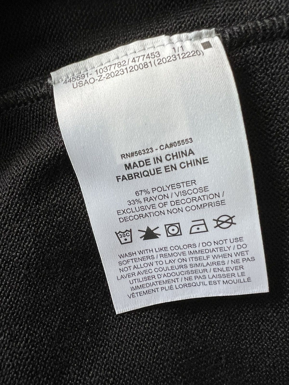 Stussy Stussy L/S Jersey “Black” Size US M / EU 48-50 / 2 - 7 Thumbnail