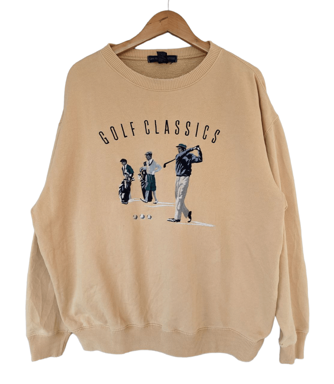Vintage Vintage Golf Classic Embroidered Sweatshirt Size US L / EU 52-54 / 3 - 1 Thumbnail