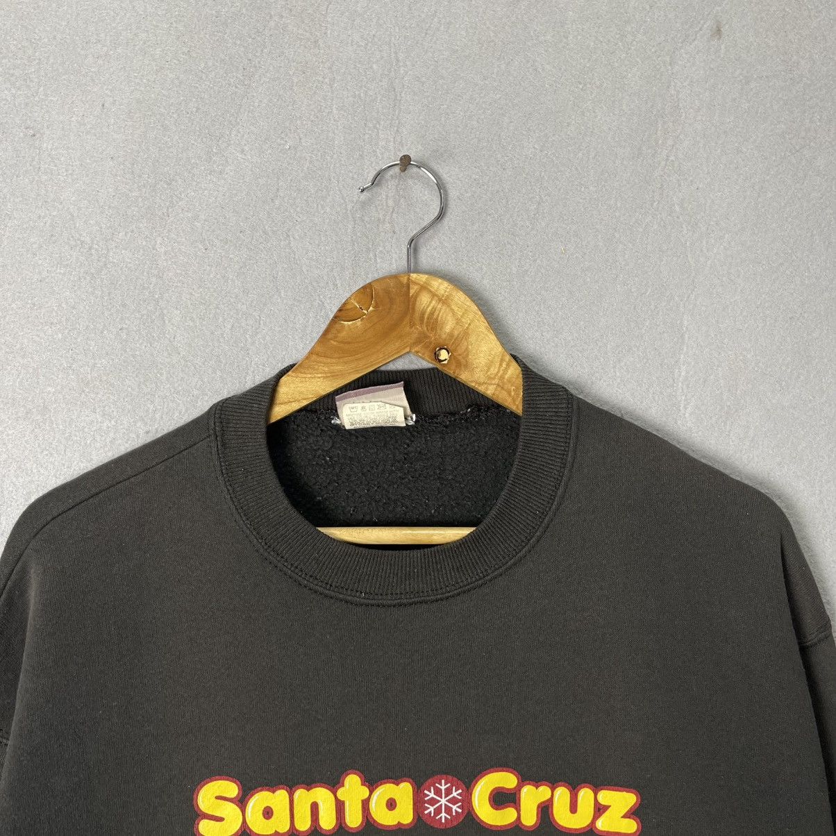 Santa Cruz Skateboards Vintage Santa Cruz Spellout Logo Crewneck Sweatshirt USA Size US L / EU 52-54 / 3 - 2 Thumbnail