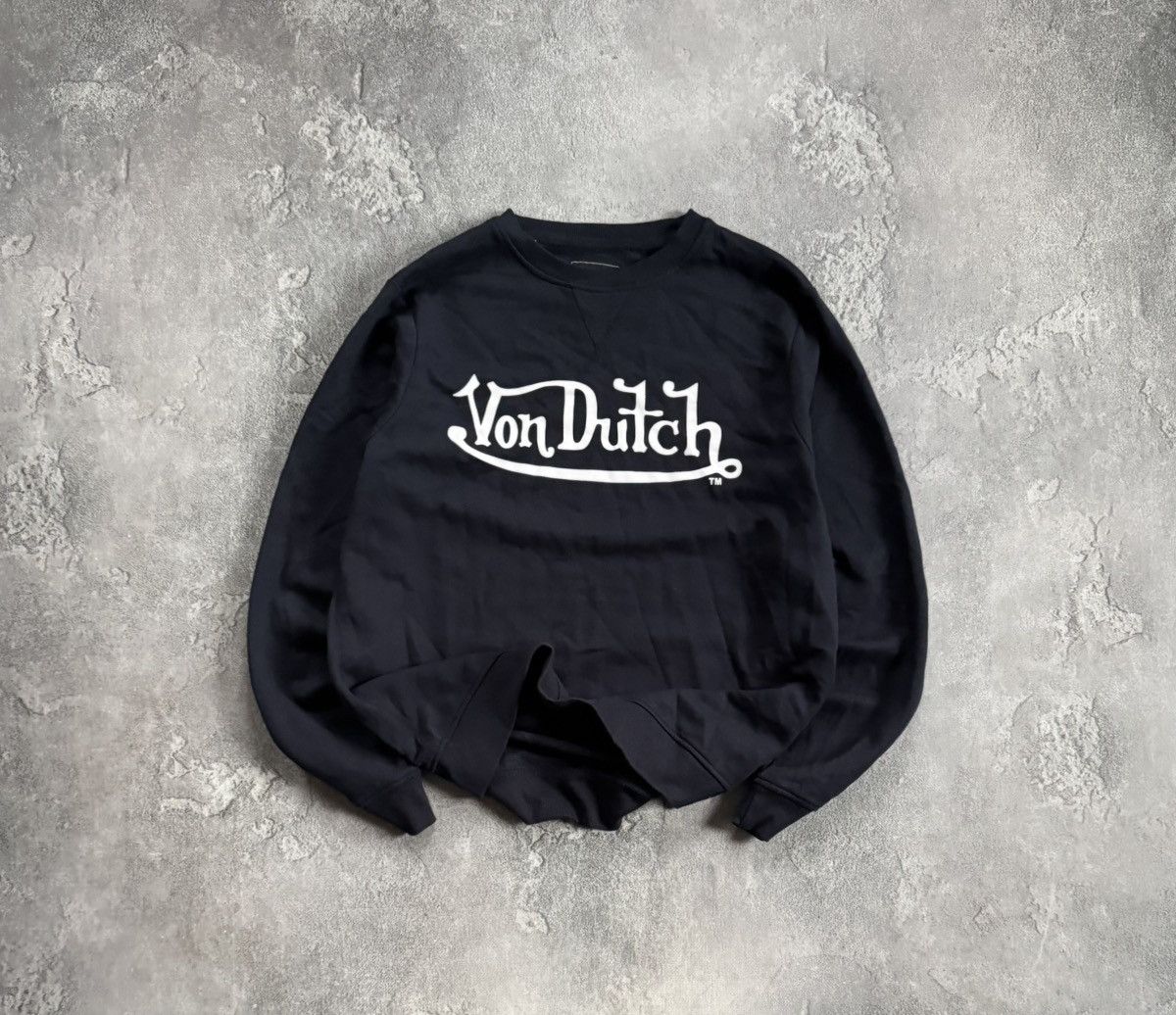 Von Dutch Von Dutch XL big logo sweatshirts jumper pullover vintage Size US XL / EU 56 / 4 - 1 Thumbnail