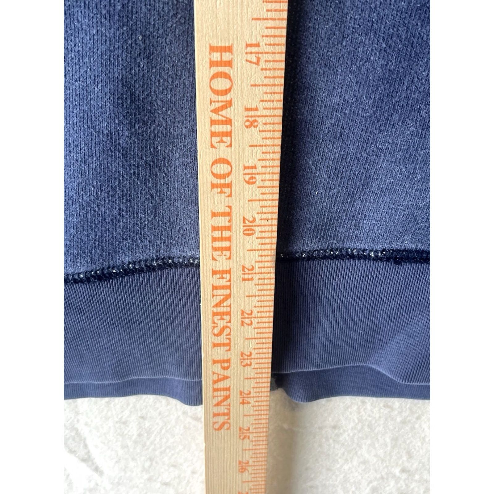 Vintage Penguin Mens Hoodie Sweater Size Medium Blue Cotton Zip Up Size US M / EU 48-50 / 2 - 4 Thumbnail