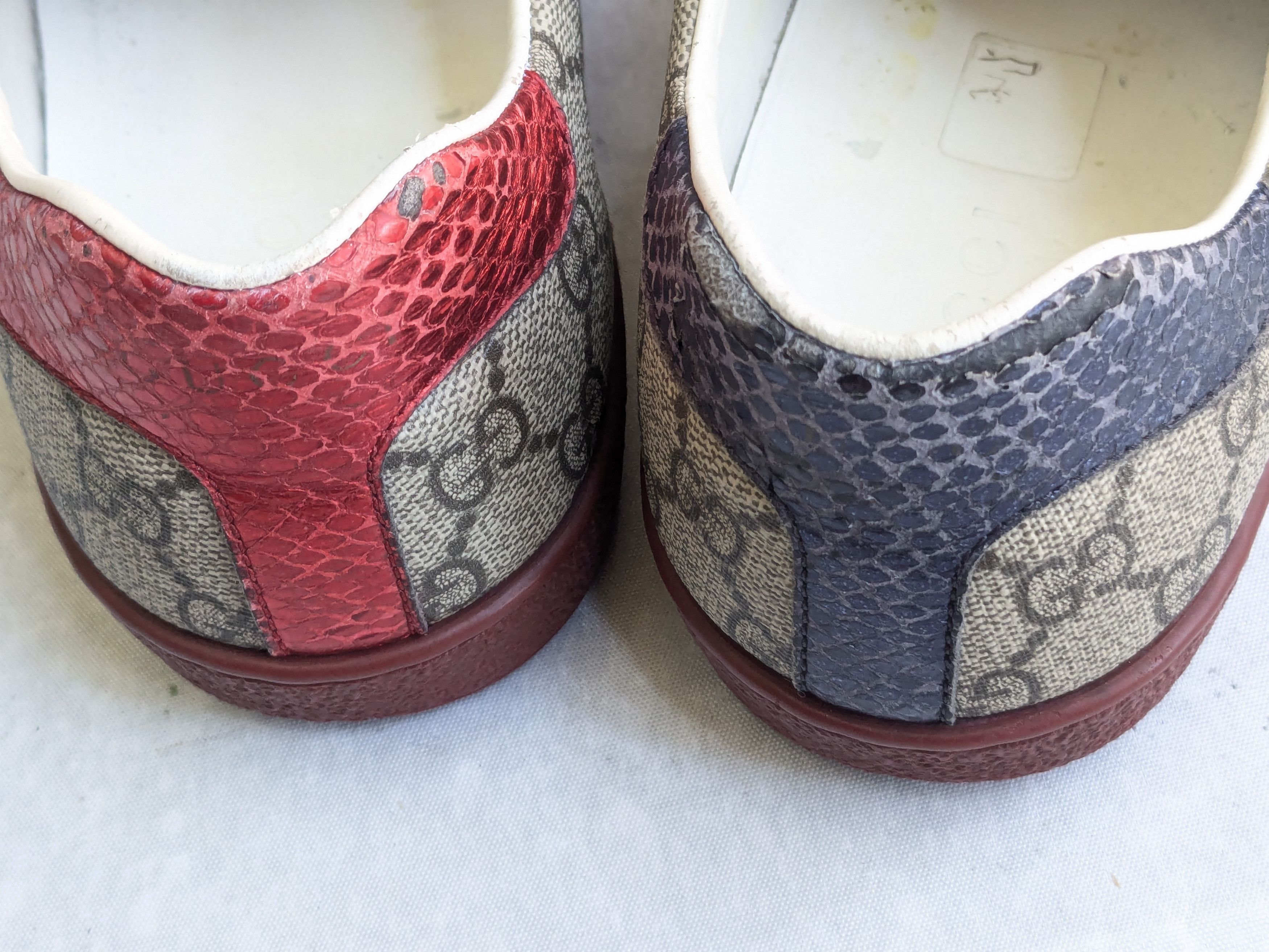 Gucci Gucci Ace GG Supreme Sneakers 429445 Red 8.5 Size US 8.5 / EU 41-42 - 13 Thumbnail