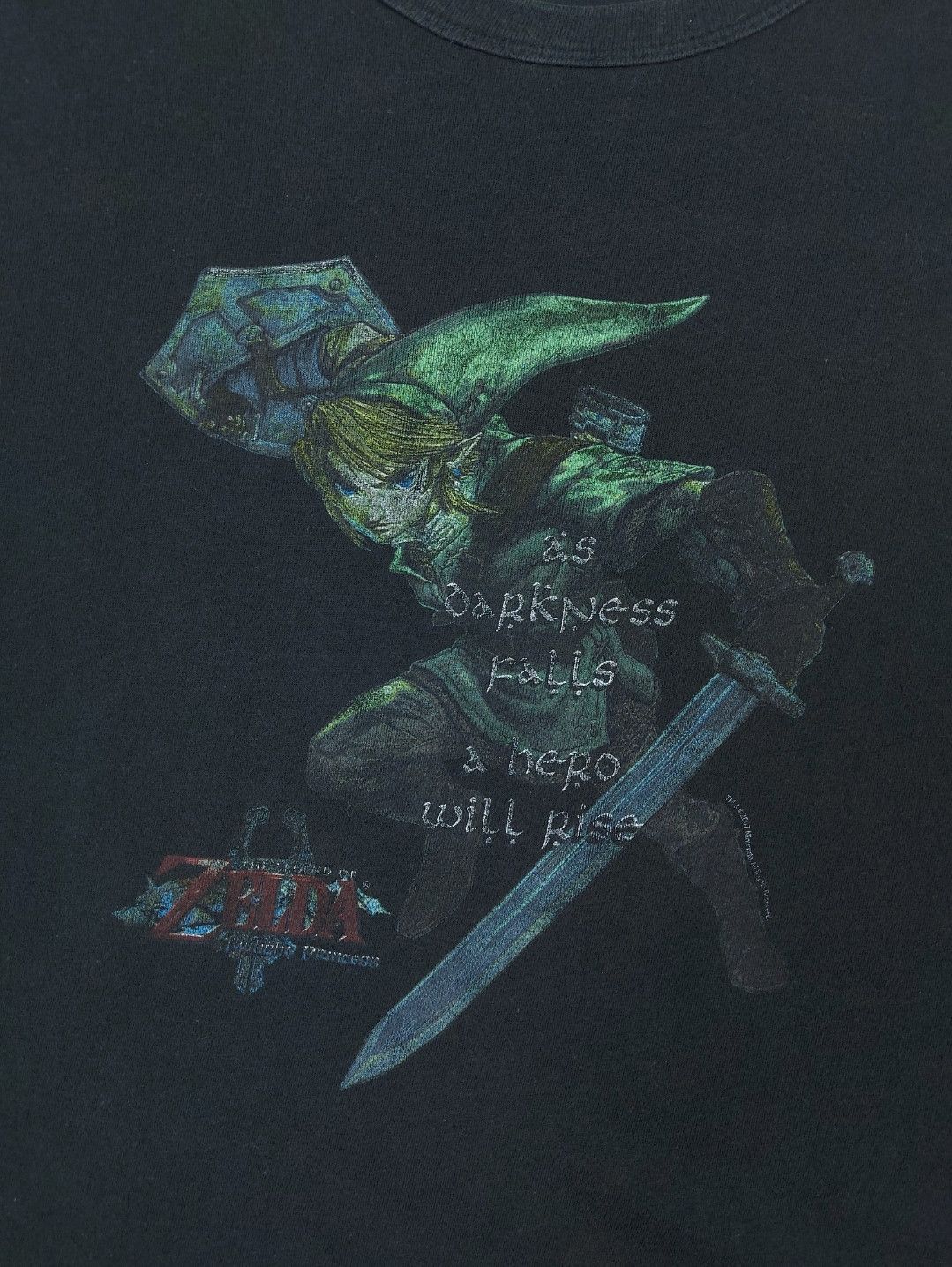 Nintendo × Vintage VTG 2007 Nintendo The Legend Of Zelda Twilight Princess TEE Size US XL / EU 56 / 4 - 2 Thumbnail