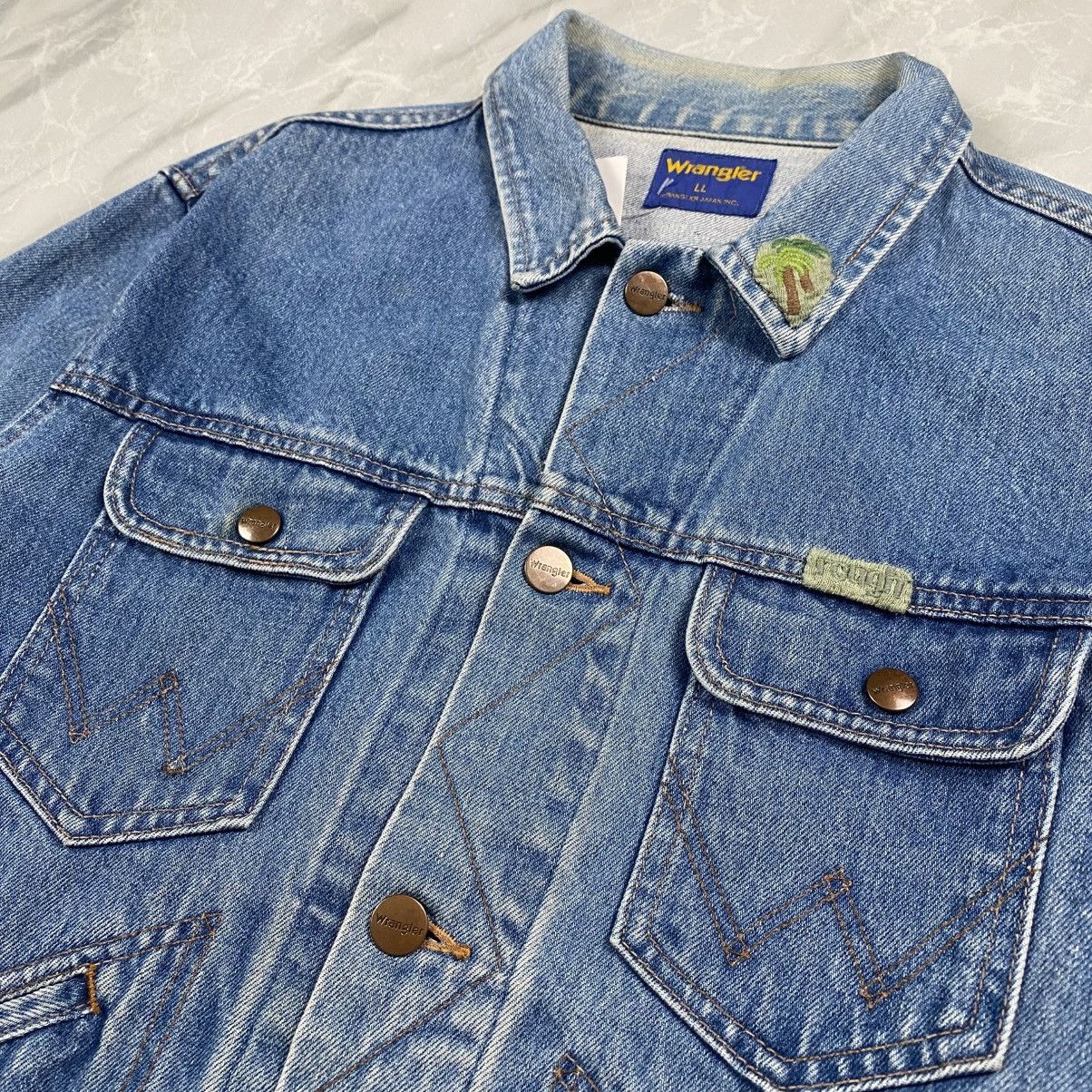 Wrangler Vintage Wrangler Japan African Soil Denim Jacket Size US S / EU 44-46 / 1 - 5 Thumbnail