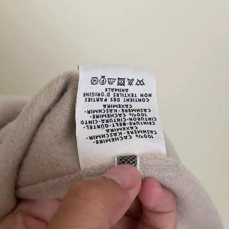 Hermes Hermes Beige cashmere coat Size 4XL / US 24-26 - 7 Thumbnail