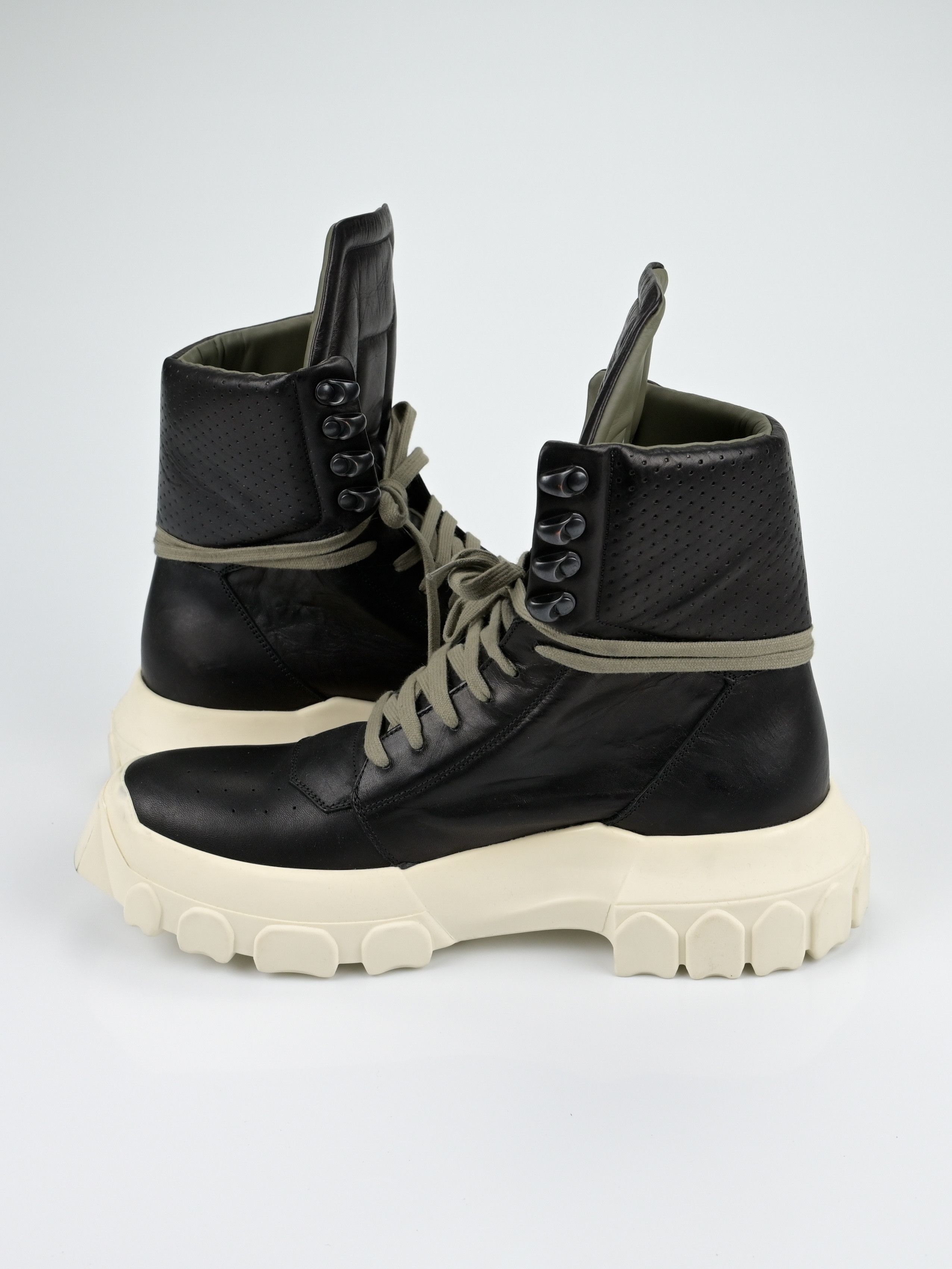 Rick Owens Tractor Boots Olive Interior Size US 9 / EU 42 - 6 Thumbnail