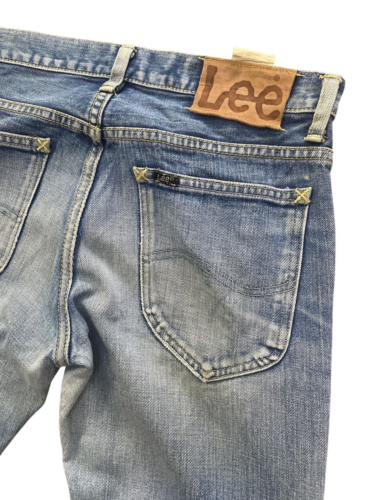 Lee × Vintage Flared Jeans Vintage Lee Riders Distressed Denim Size US 30 / EU 46 - 2 Thumbnail