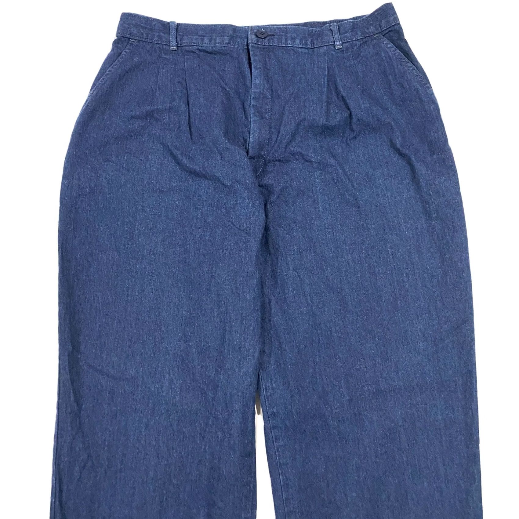 Levi's VINTAGE Levi's Sportswear Jeans Womens Size 22 Pleated High Waisted Blue Cotton 34” Waist 32” Inseam Mens Size 40" / US 18 - 2 Thumbnail