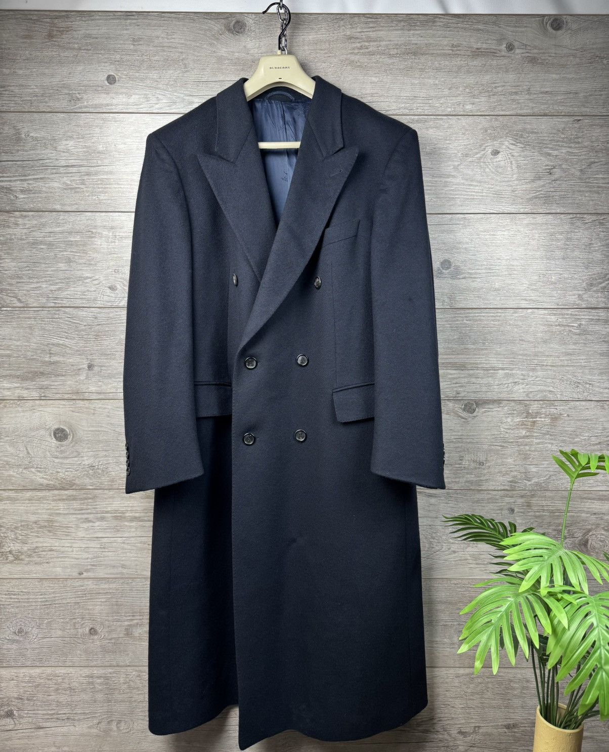 BURBERRY long archive coat