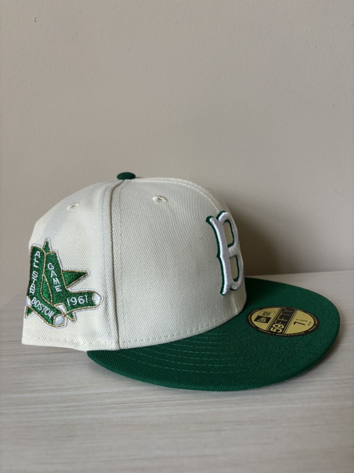 Topperz Boston Red Sox/Celtics Fitted Size 7 1/2 Topperz Size ONE SIZE - 2 Thumbnail