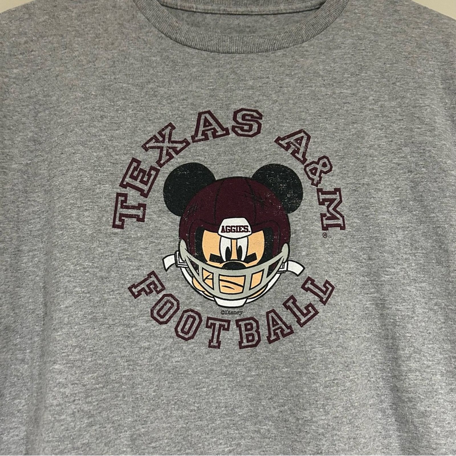 Other Texas A&M Football Mickey Mouse Shirt Size US S / EU 44-46 / 1 - 2 Thumbnail