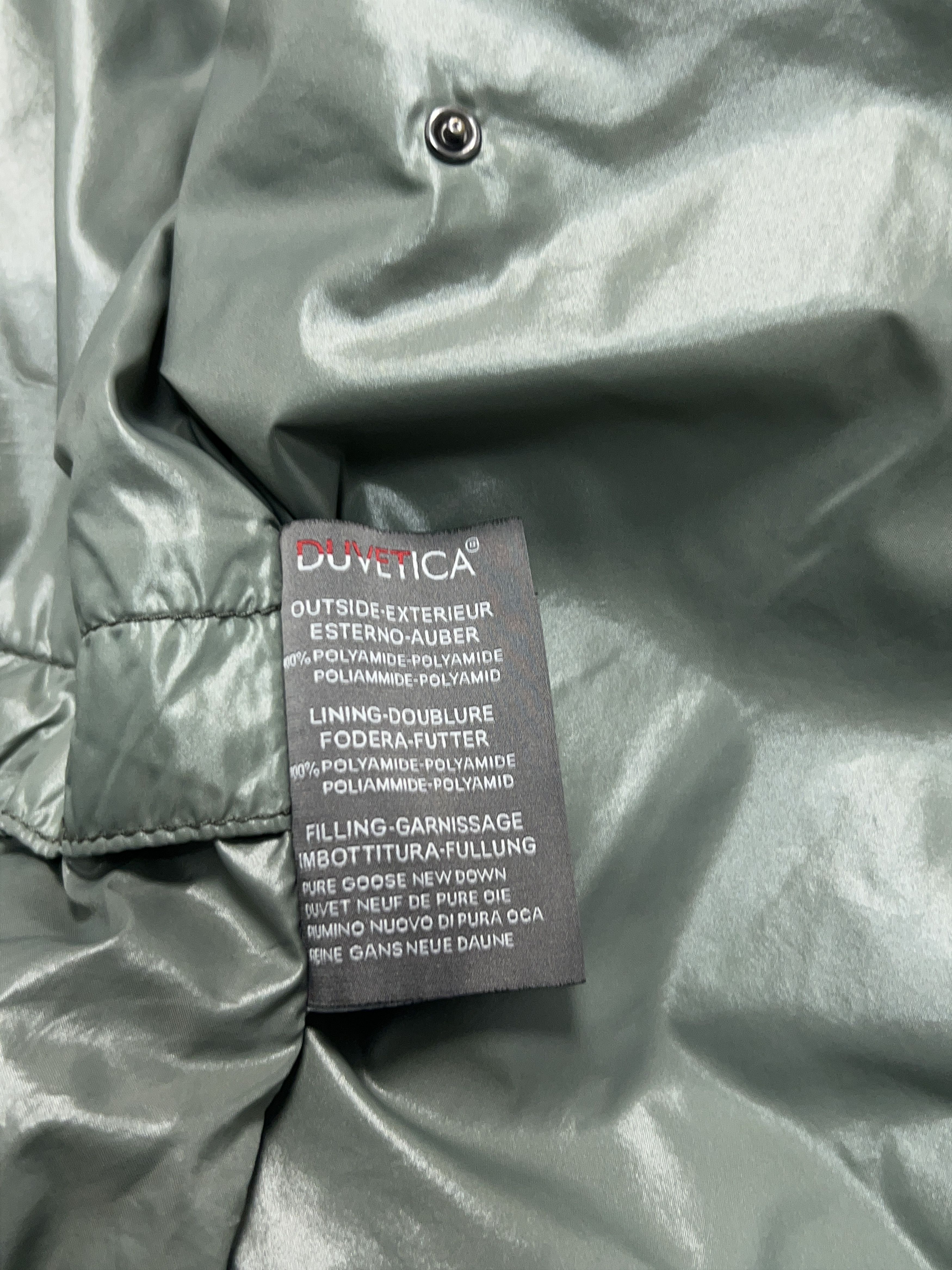 Duvetica Womens DUVETICA Goose Down Zip Jacket Puffer Hooded Size 40 Size S / US 4 / IT 40 - 10 Thumbnail