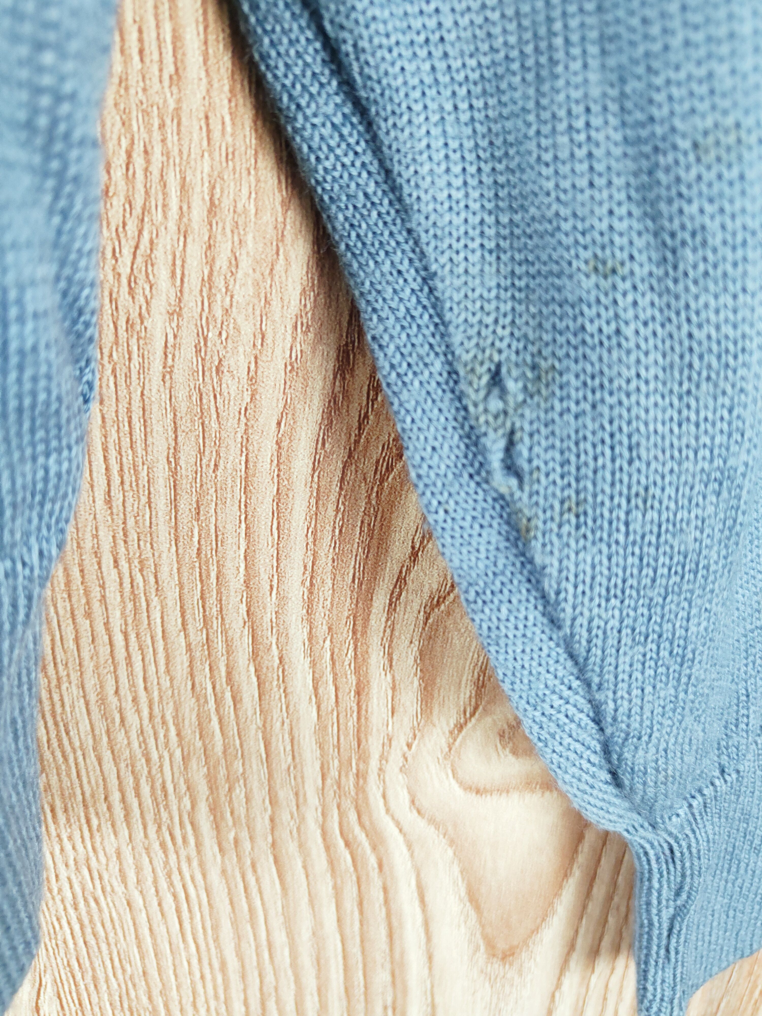 Homespun Knitwear × Japanese Brand Adonica Blue Knitwear Cardigan #W300 Size US L / EU 52-54 / 3 - 13 Thumbnail