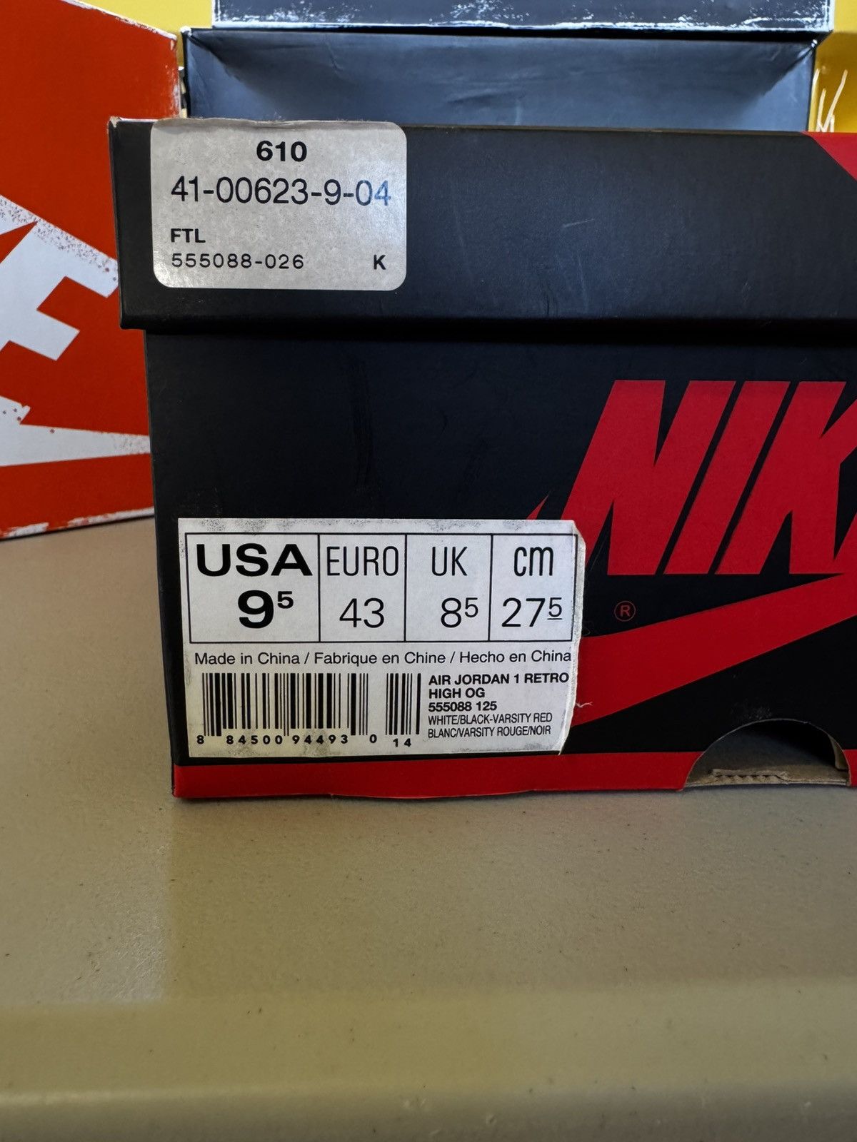Jordan Brand Jordan 1 Chicago 2015 Size US 9.5 / EU 42-43 - 11 Thumbnail