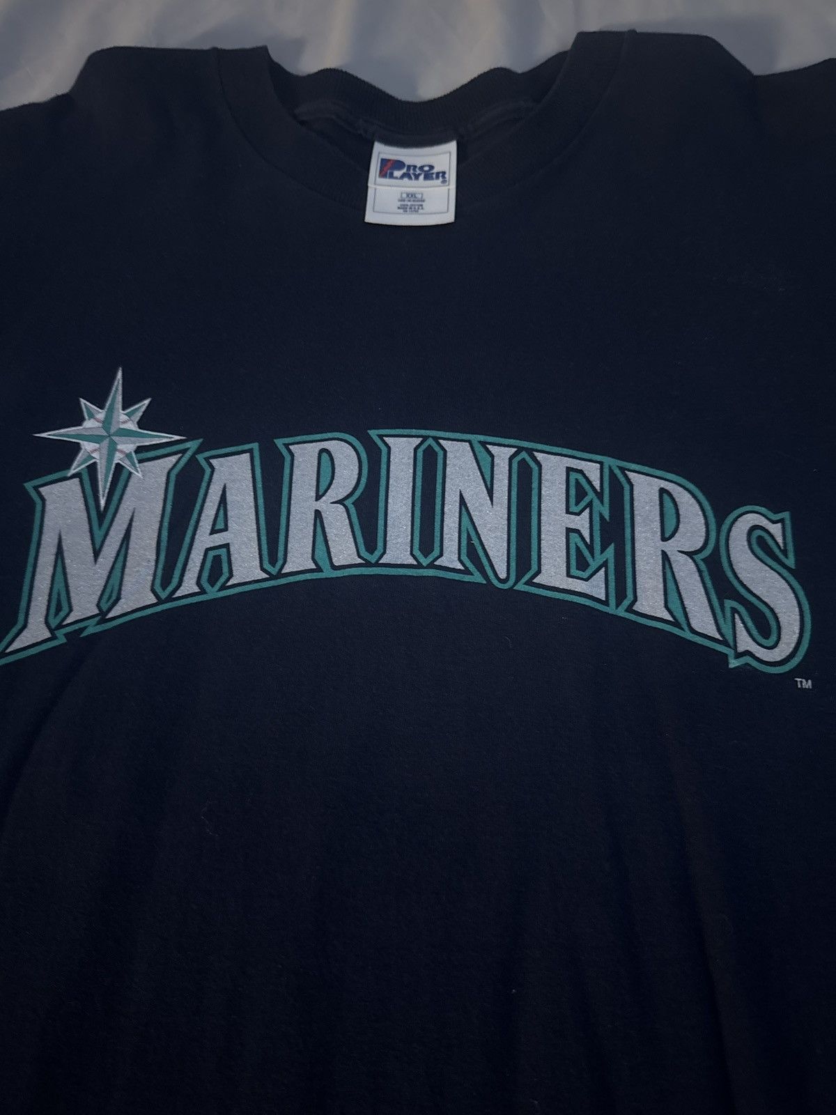MLB × Pro Player × Vintage Vintage Seattle Mariners A-Rod Jersey T-Shirt Size US XXL / EU 58 / 5 - 2 Thumbnail