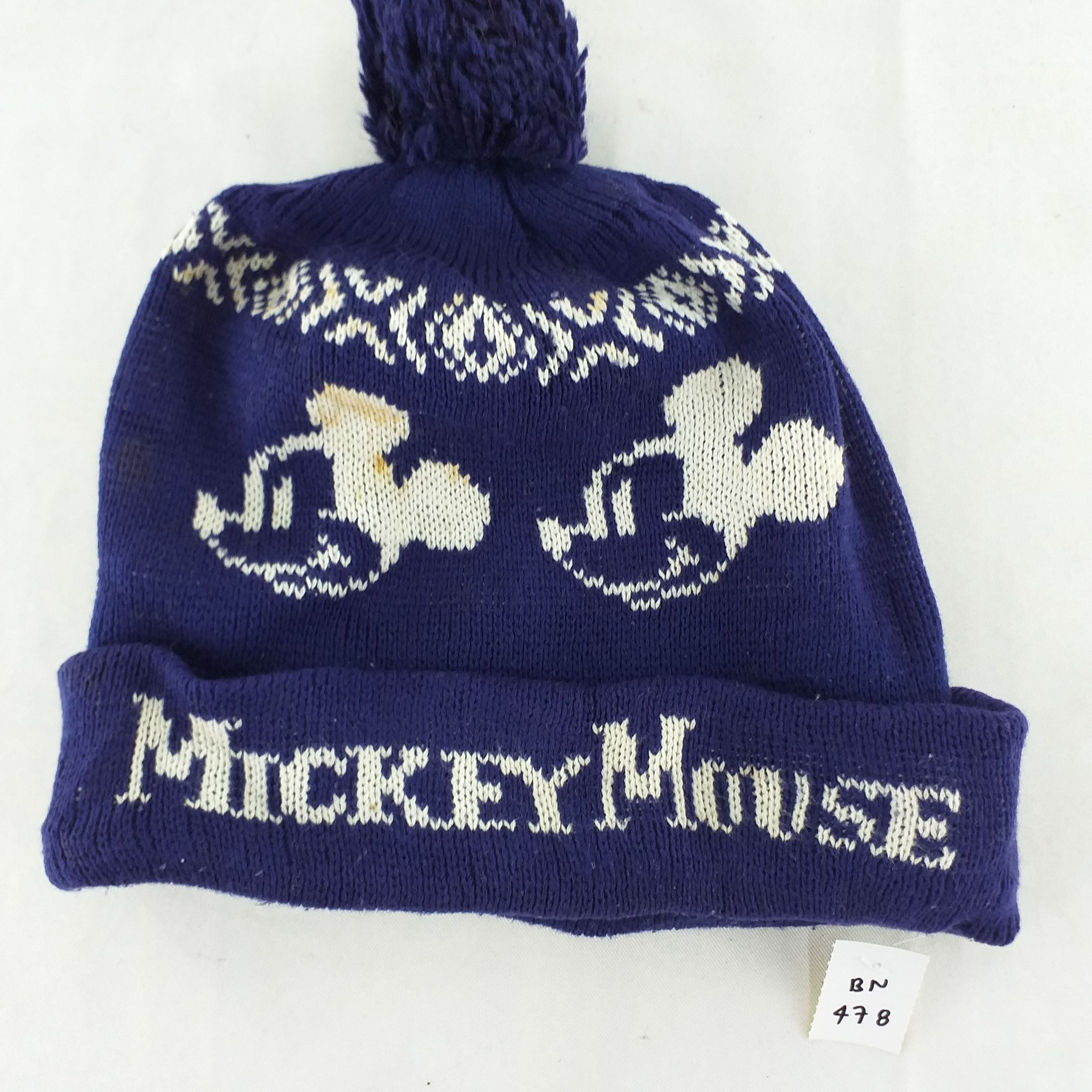 Japanese Brand Mickey Mouse Character Snow Cap Hat Beanie -BN478 Size ONE SIZE - 5 Thumbnail