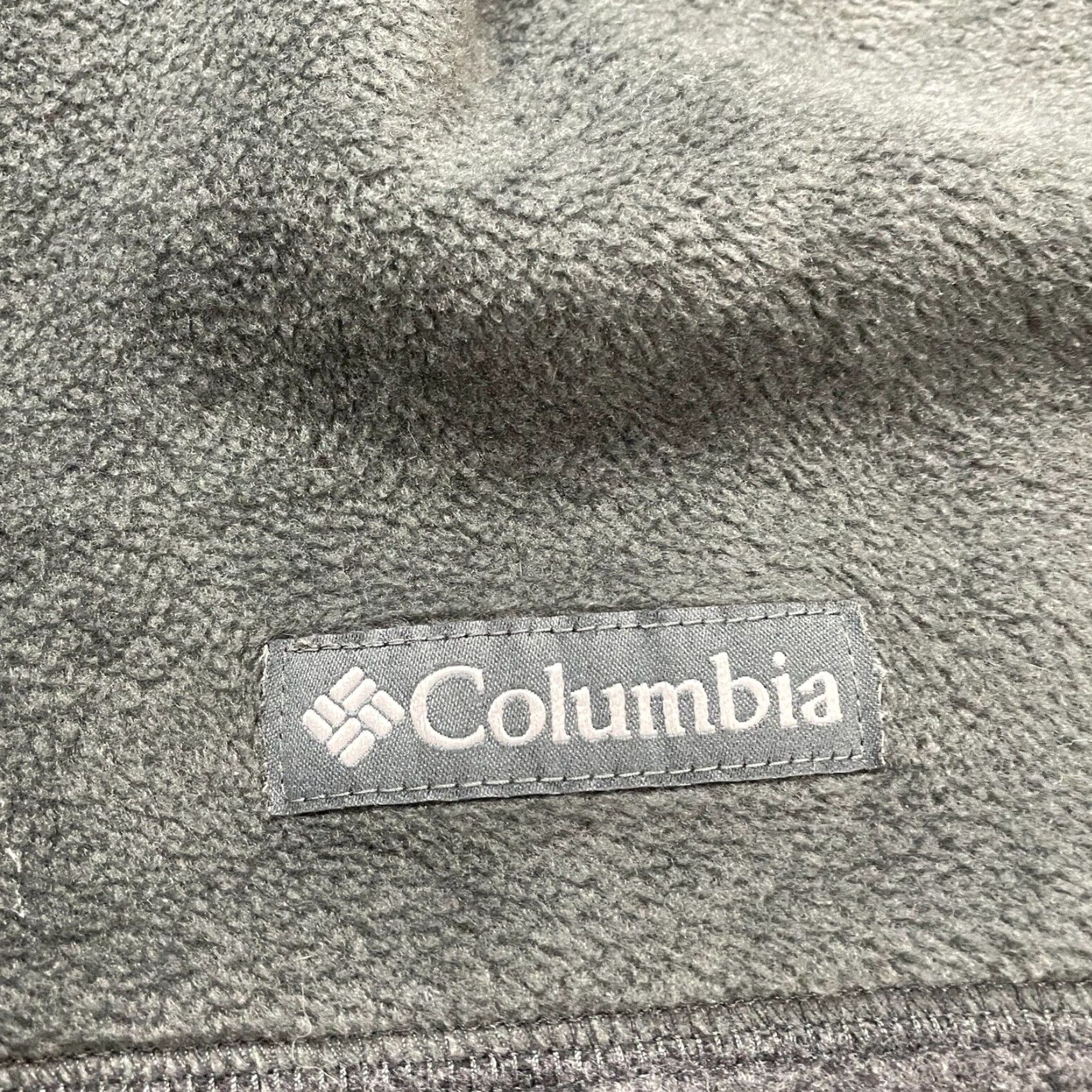 Vintage Columbia Fleece Jacket Mens 2XL Grey Snap Button Up High Neck Outdoor Hiking Jacket Size US XXL / EU 58 / 5 - 4 Thumbnail