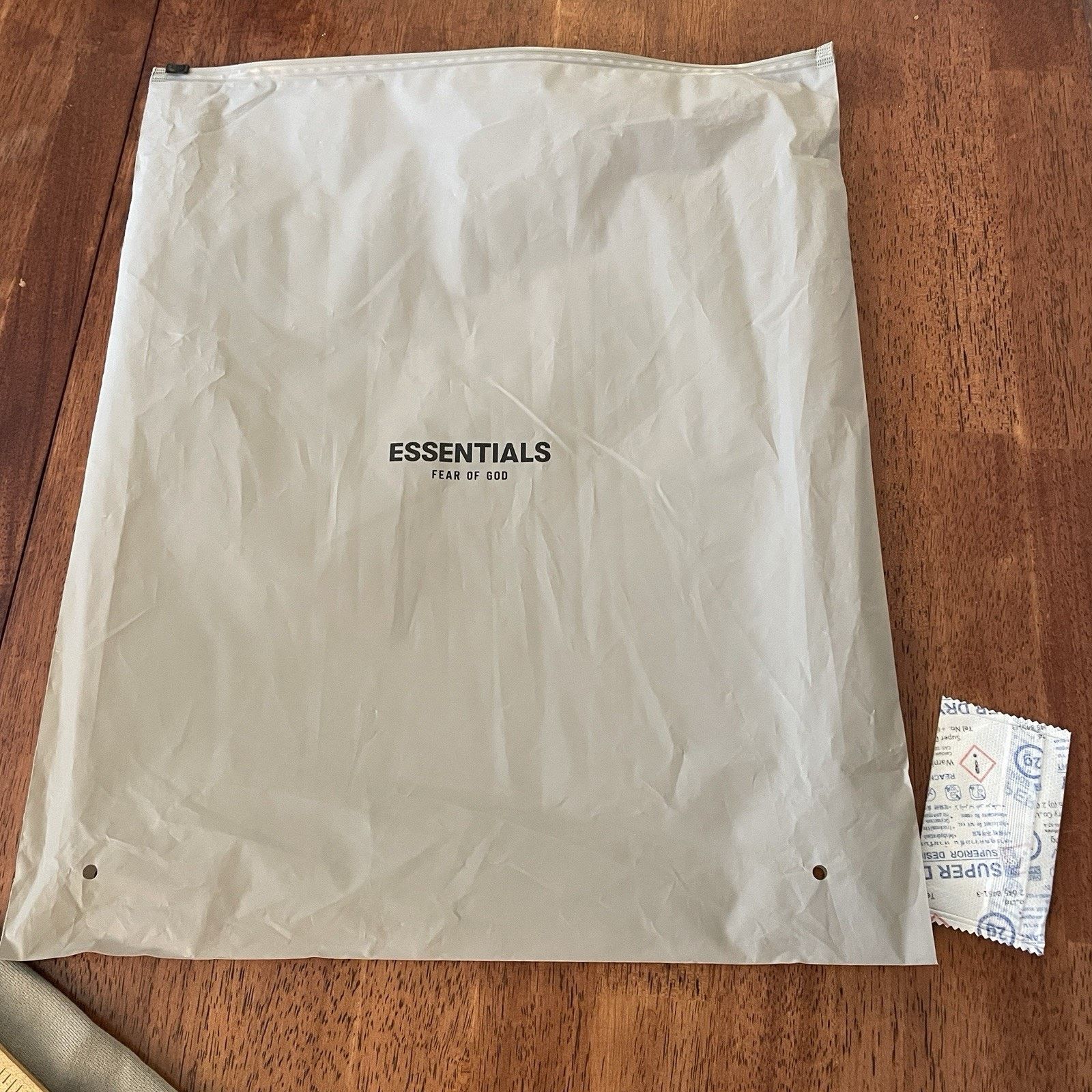 Essentials Essentials Fear Of God Hoodie Logo Reflective Olive Beige XS Size US XS / EU 42 / 0 - 19 Thumbnail