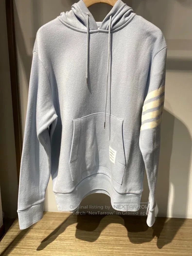 Thom Browne Thom Browne Hooded Sweatshirt Size US L / EU 52-54 / 3 - 1 Thumbnail