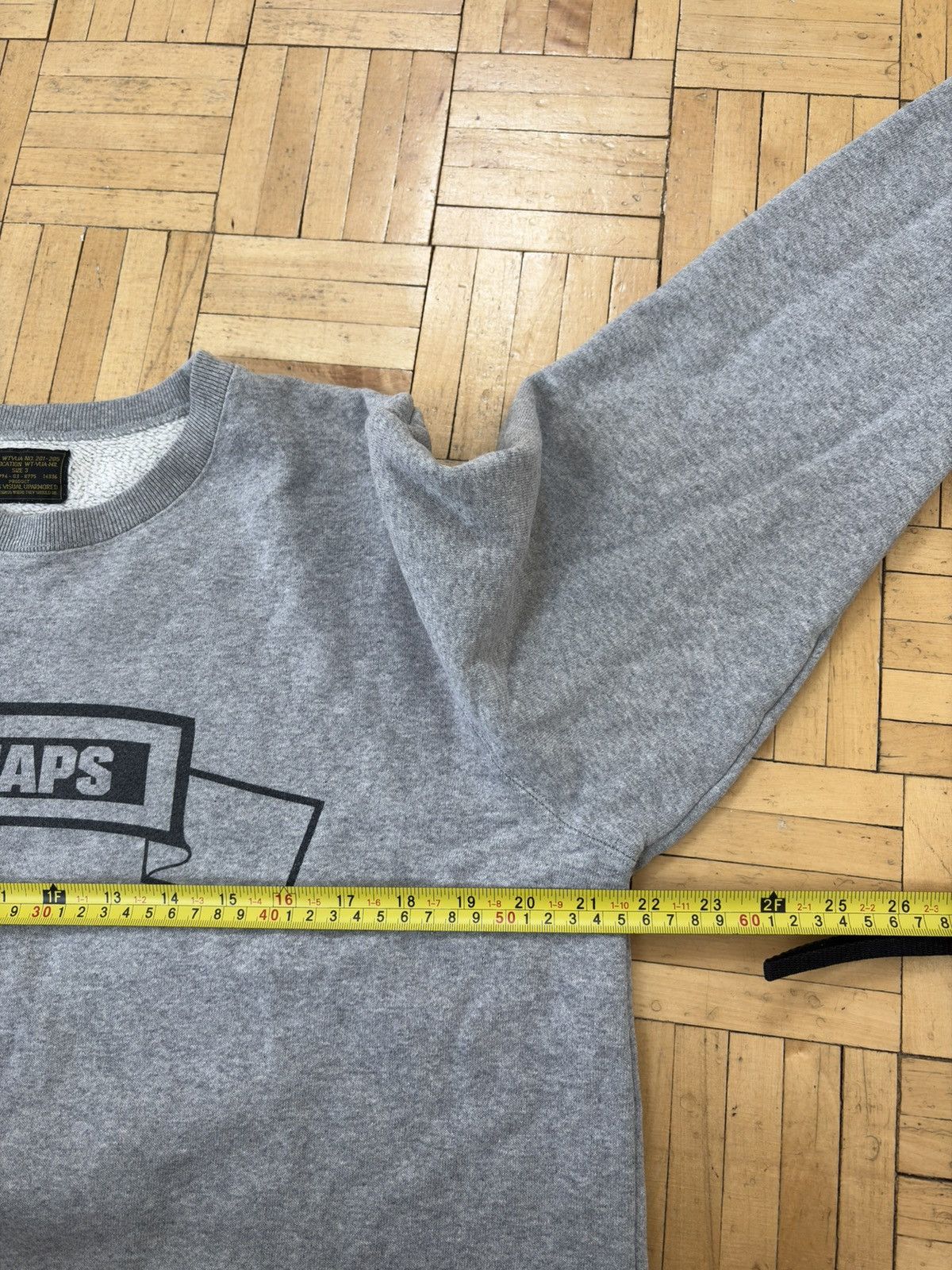 Wtaps WTAPS Made in Japan Grey Sweatshirt Size US M / EU 48-50 / 2 - 8 Thumbnail
