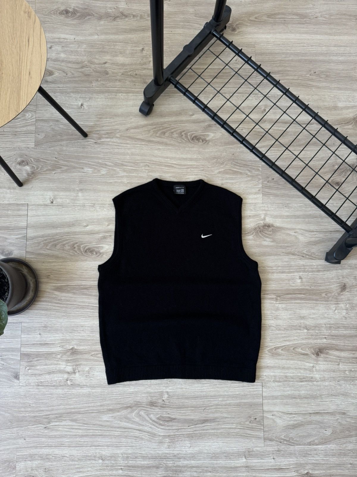 Nike Vintage Y2K Nike Golf Wool Vest Size US L / EU 52-54 / 3 - 1 Thumbnail