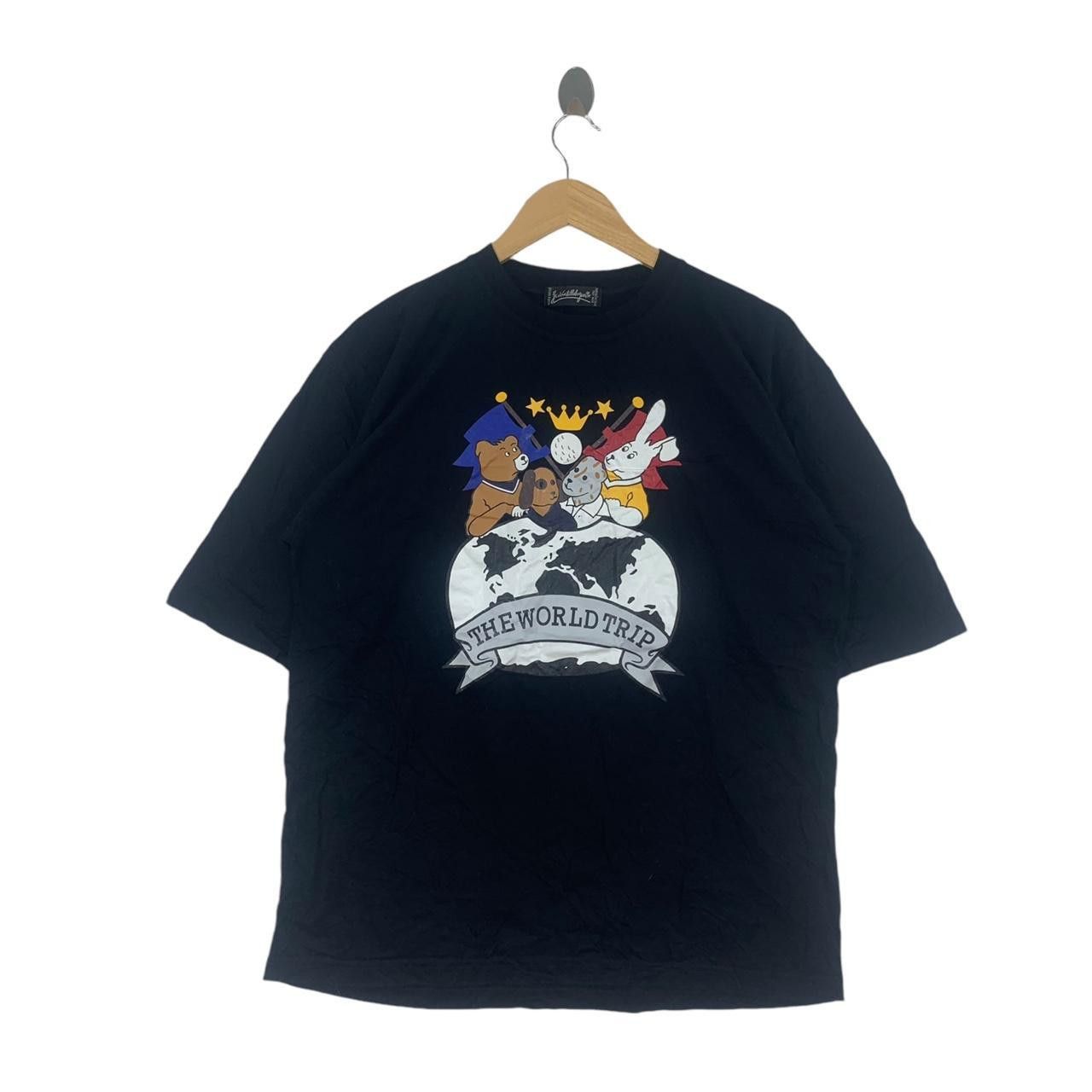 Jean Charles De Castelbajac Vintage JEAN CASTELBAJAC ITALY World Trip Tee Shirt Top Size M / US 6-8 / IT 42-44 - 1 Thumbnail
