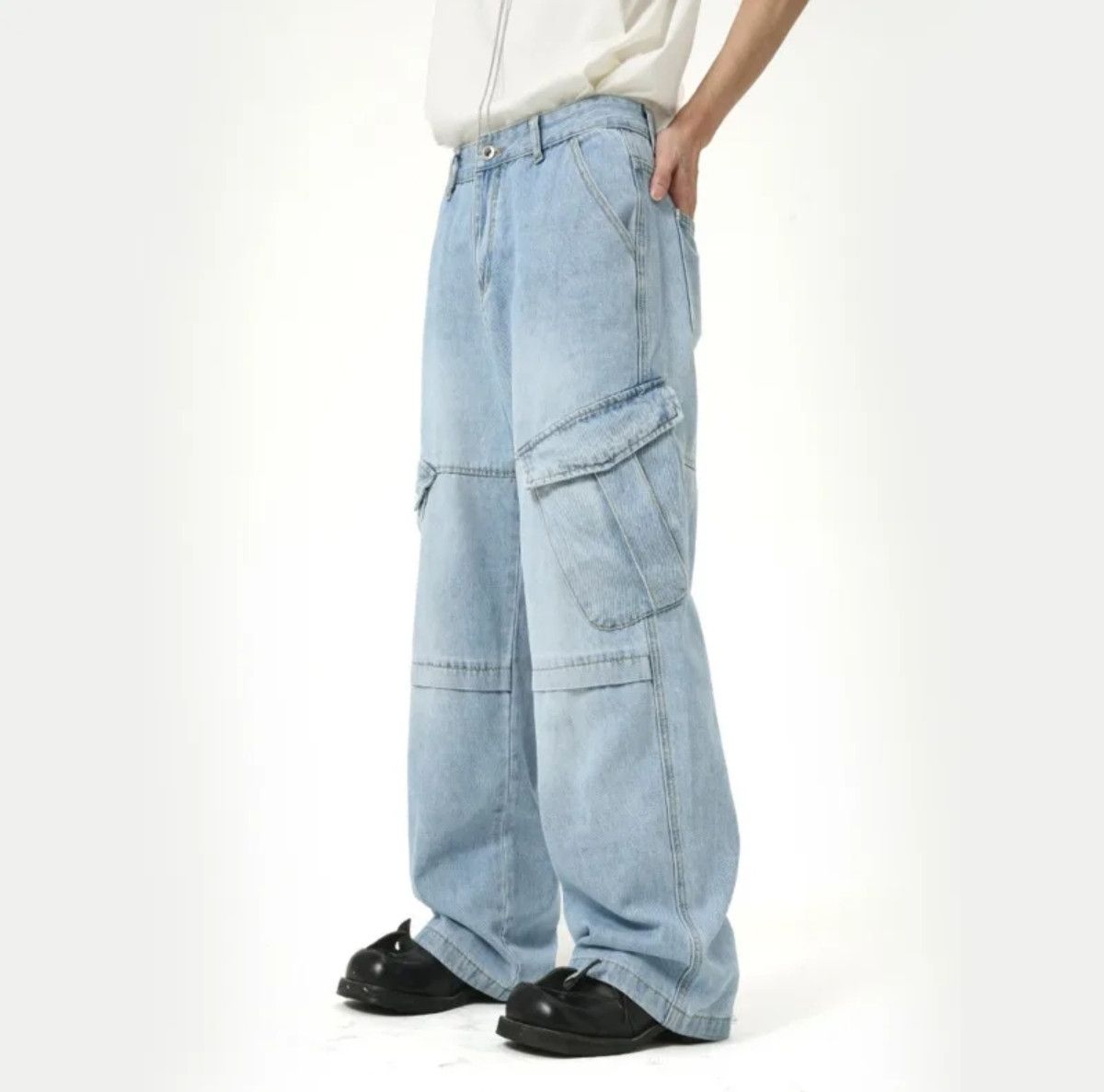 Jean High Street Loose Men's Jeans Size US 28 / EU 44 - 4 Thumbnail