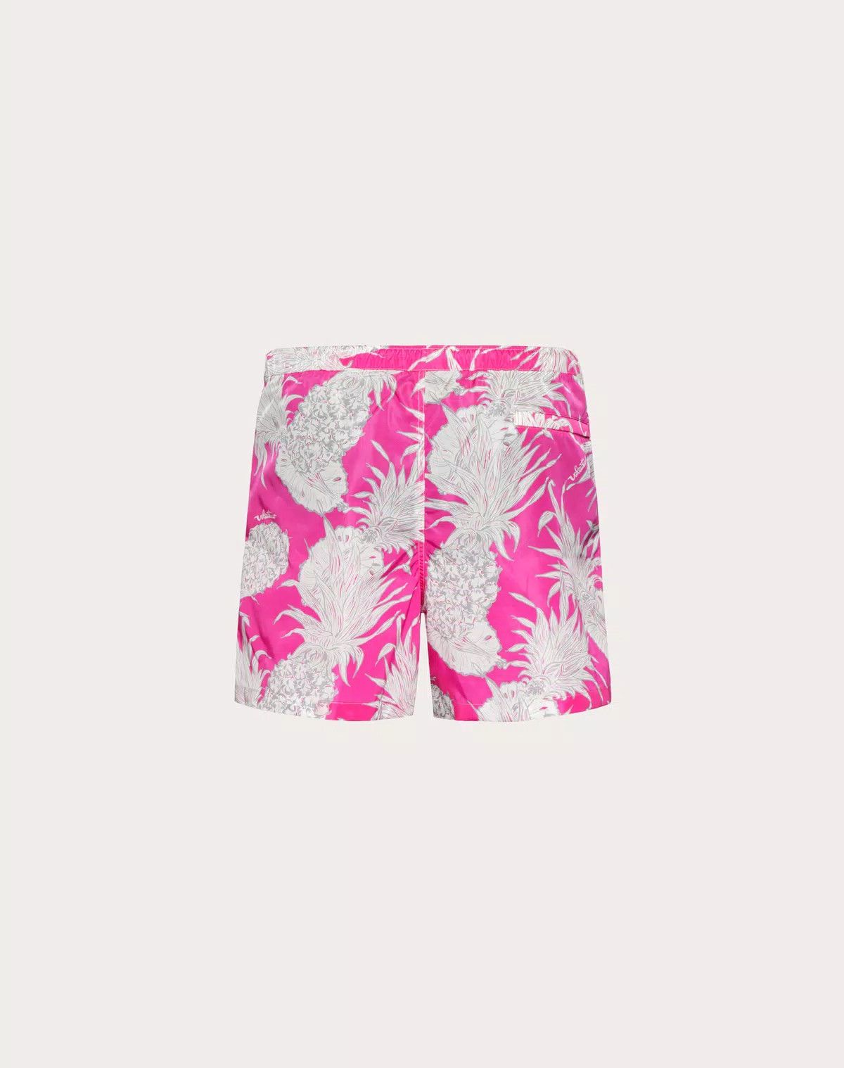 Valentino oc11z0625 Pineapple Print Nylon Swimsuit in Pink Size US 36 / EU 52 - 2 Thumbnail