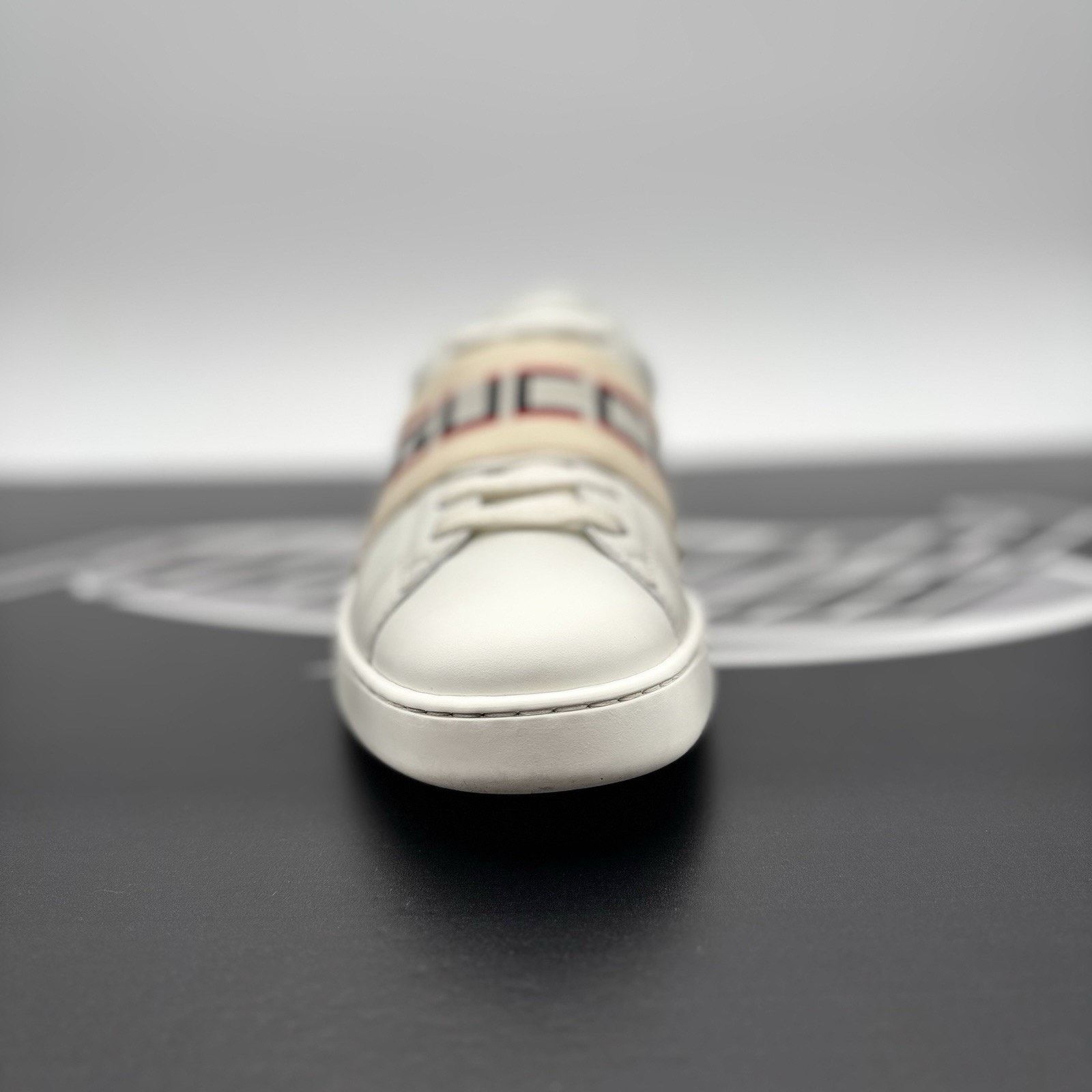Gucci Gucci Ace Gucci Stripe ‘ White, Red ‘ | GREAT CONDITION! Size US 8 / EU 41 - 6 Thumbnail