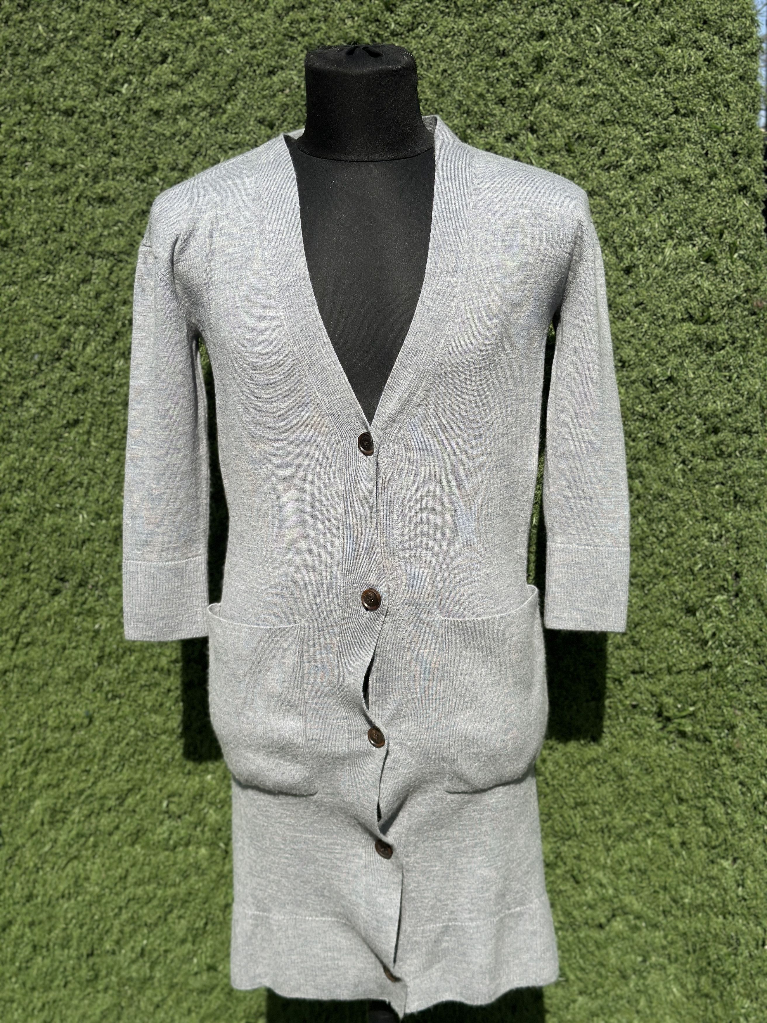Balenciaga Balenciaga Long Cardigan Wool Cashmere Button Knit Size 36 Size XS / US 0-2 / IT 36-38 - 2 Thumbnail