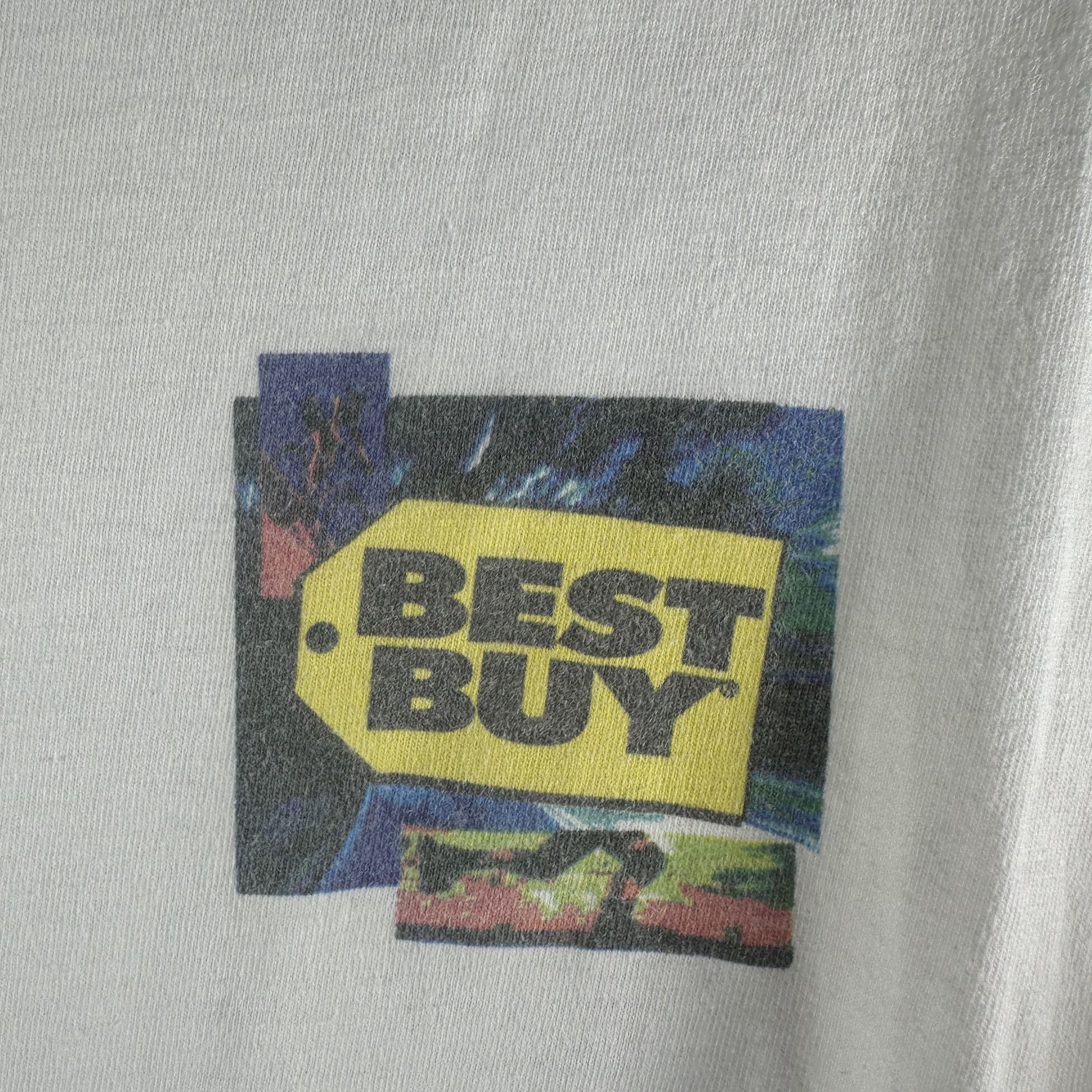 Vintage 90s Best Buy Panasonic Music On The Move Promo T-shirt Size US XL / EU 56 / 4 - 3 Thumbnail