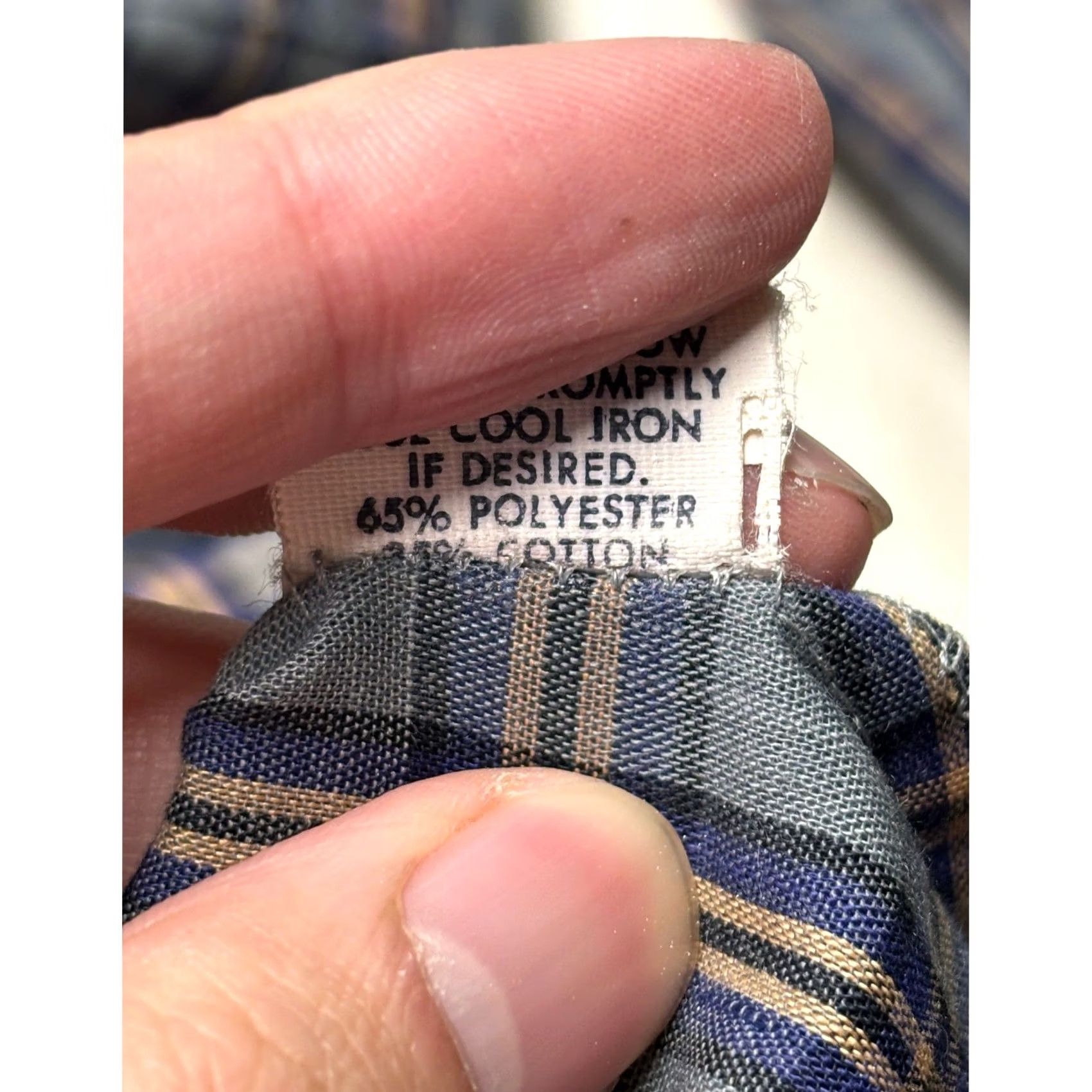 Vintage Kenny Rogers Western Collection by Karman Plaid Snap Front Mens 15.5 34 Made USA Shirt Long Sleeve Blue Plaid Cowboy Shirt Mens Size US M / EU 48-50 / 2 - 6 Thumbnail
