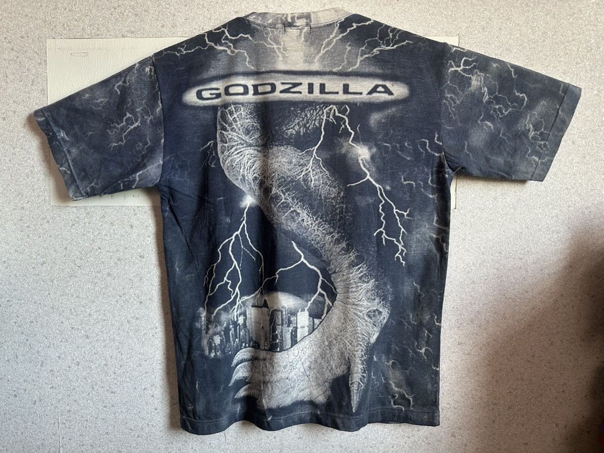 Vintage Vintage 90s Godzilla The Movie promo BPT01 Size US L / EU 52-54 / 3 - 4 Thumbnail