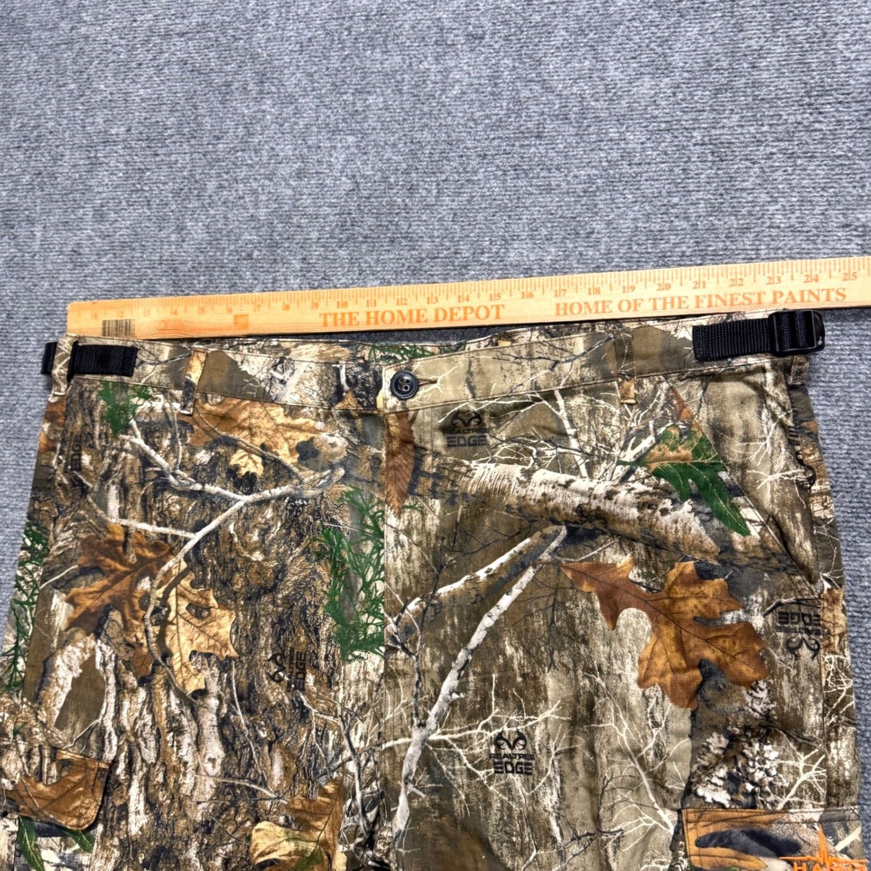 Habitat Habit Pants Carpenter Men's 2XL Real Tree Camouflage Outdoor Cotton Multi-Colored Mens 2XT Multicolor Casual Distressed Size US 39 - 4 Thumbnail