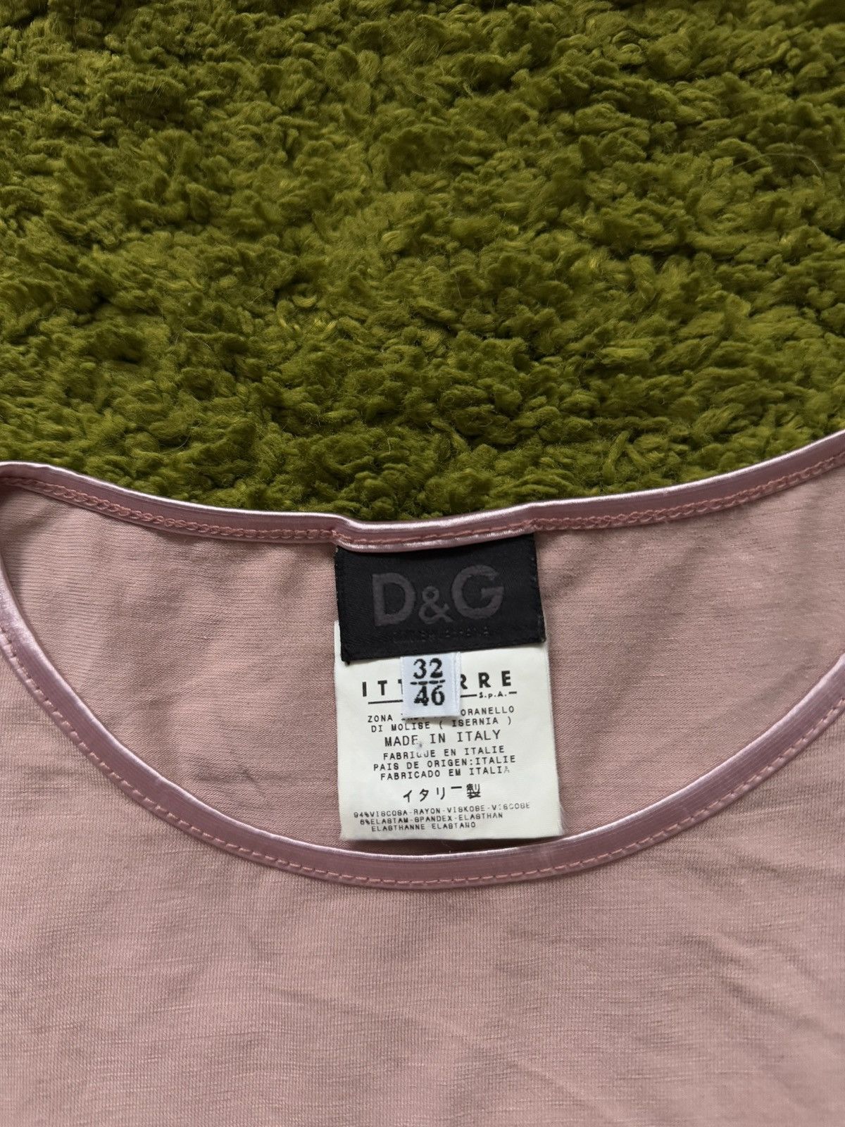 Dolce & Gabbana × Vintage Dolce & Gabbana D&G 2000s archive vintage tank top Y2K Size L / US 10 / IT 46 - 4 Thumbnail