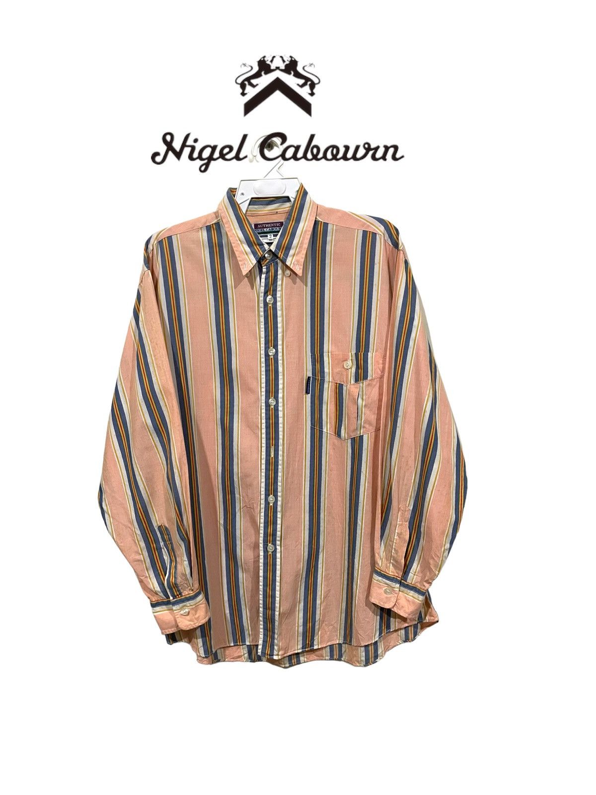 Nigel Cabourn Nigel Cabourn Vintage Shirts Size US XL / EU 56 / 4 - 9 Thumbnail