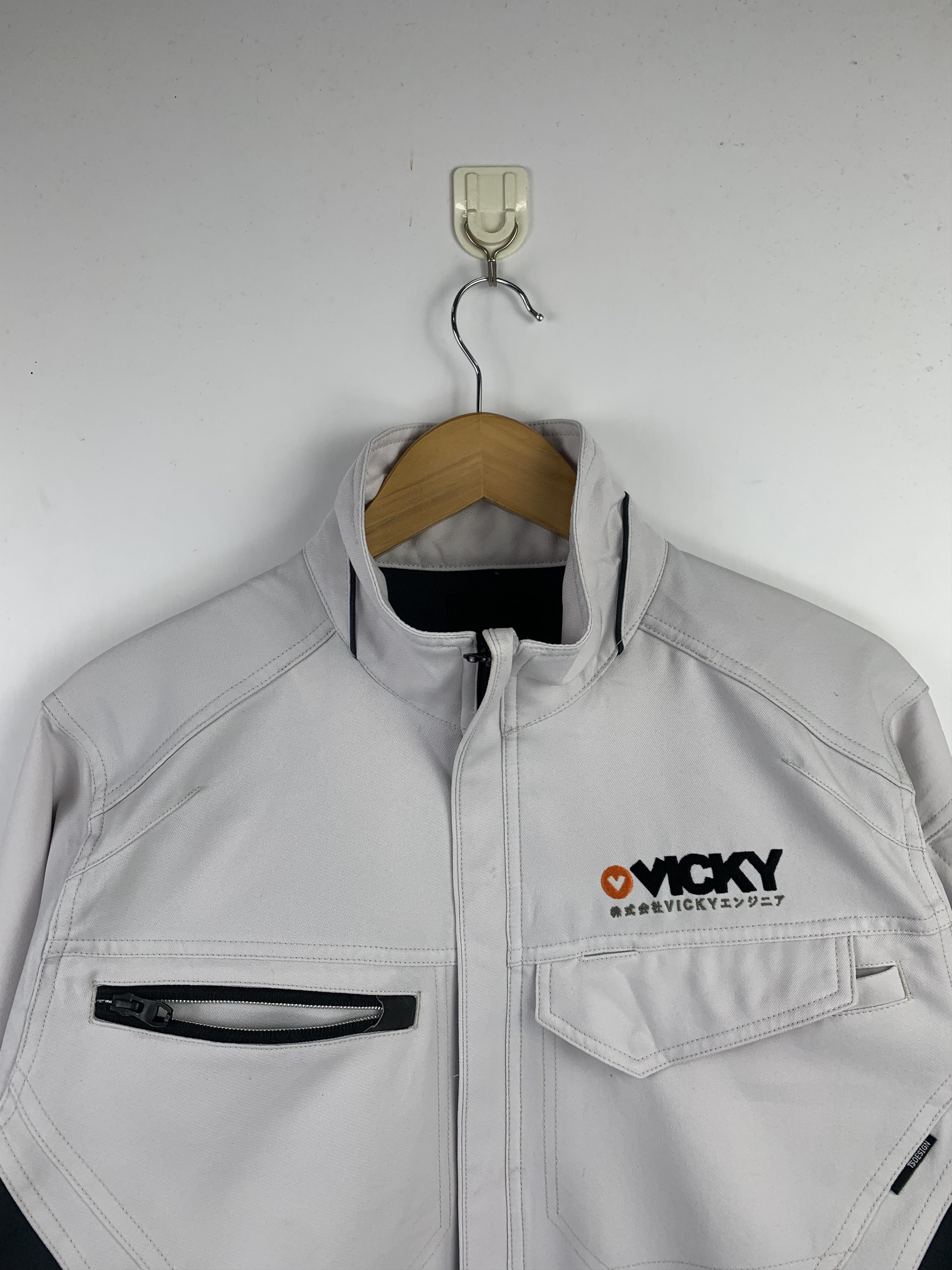 Japanese Brand Vintage Japanese Brand Workers Jacket J1523 Size US M / EU 48-50 / 2 - 2 Thumbnail