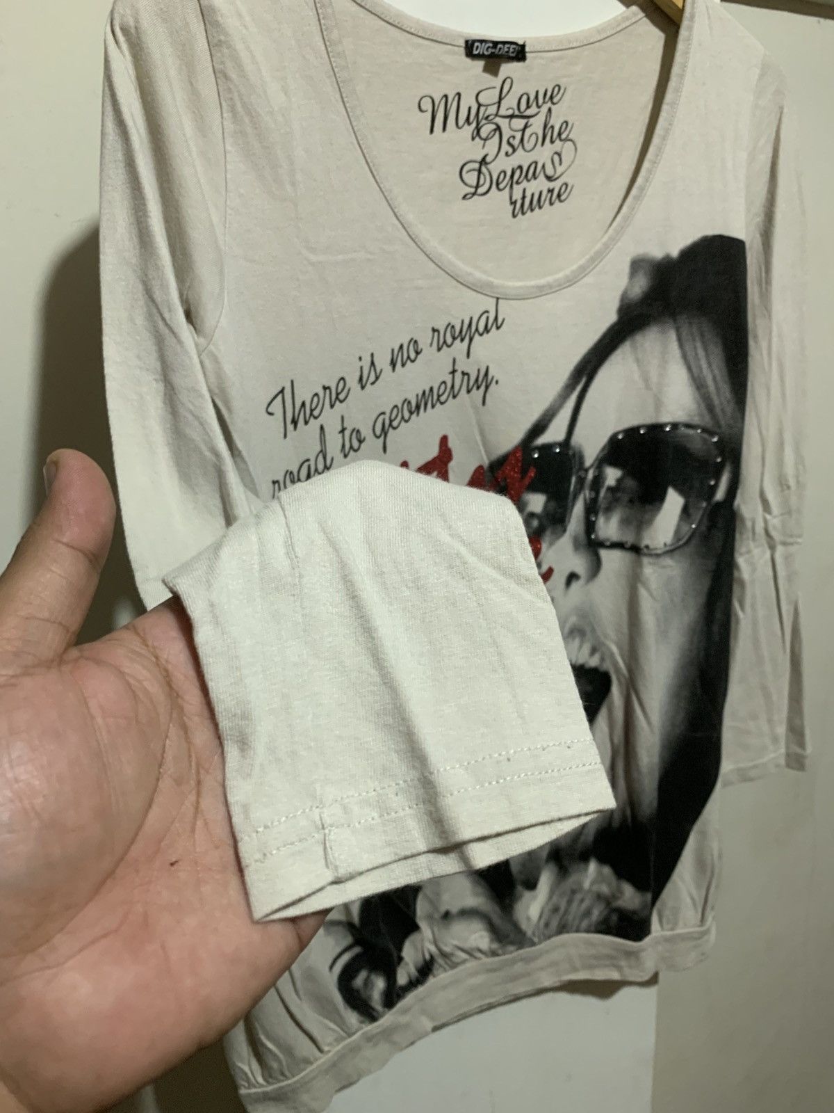 Japanese Brand Japanese Dig Deep Hysteric Glamour LGB Style Women Tee Size XL / US 12-14 / IT 48-50 - 2 Thumbnail