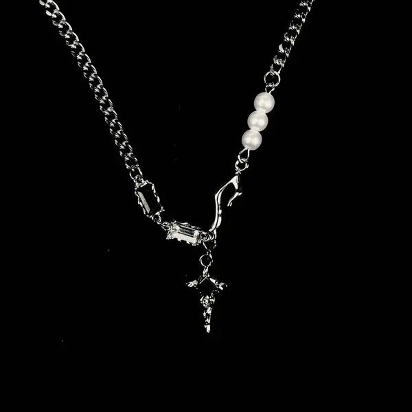 Jewelry STAR Pearl Necklace Size ONE SIZE - 3 Thumbnail